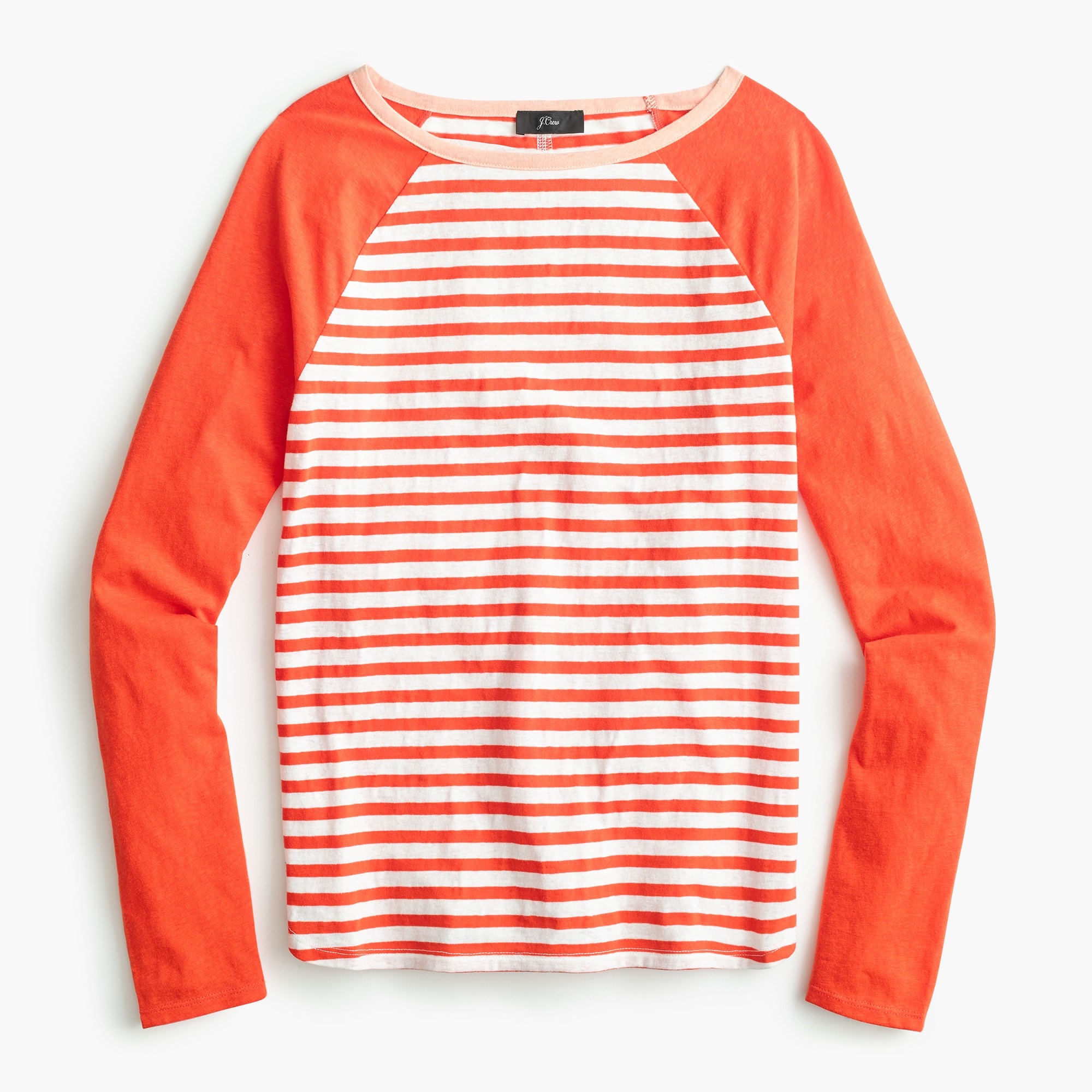 j crew baseball shirt