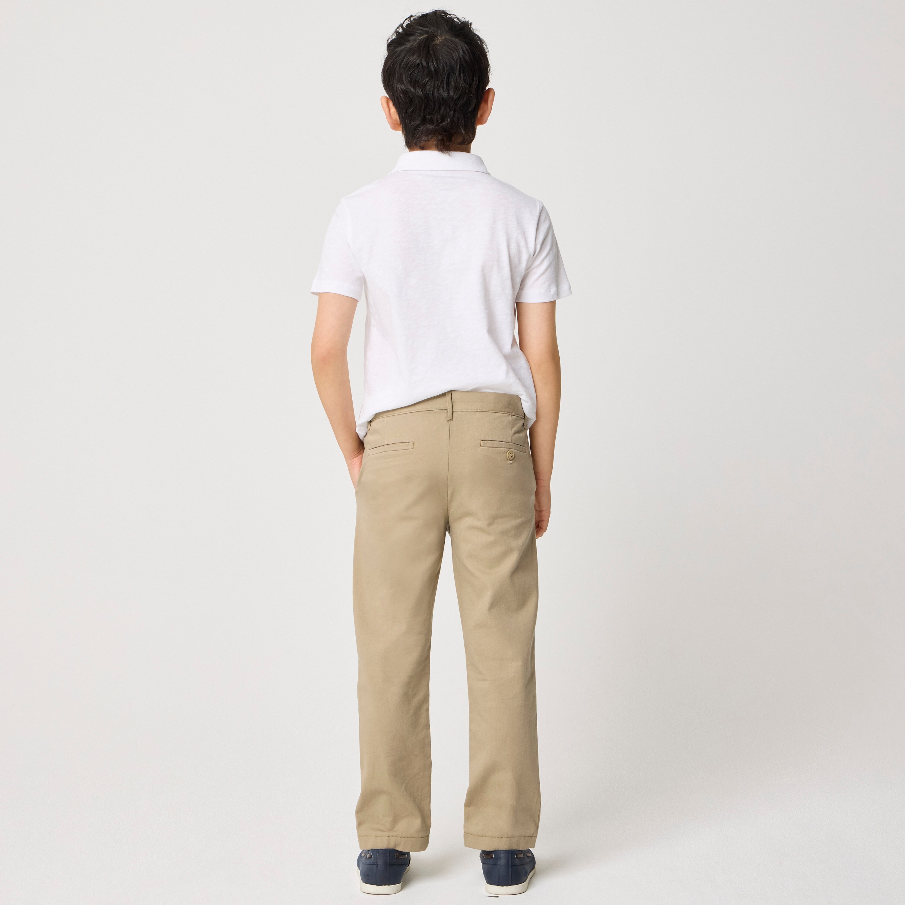 Boys' slim pant in flex chino