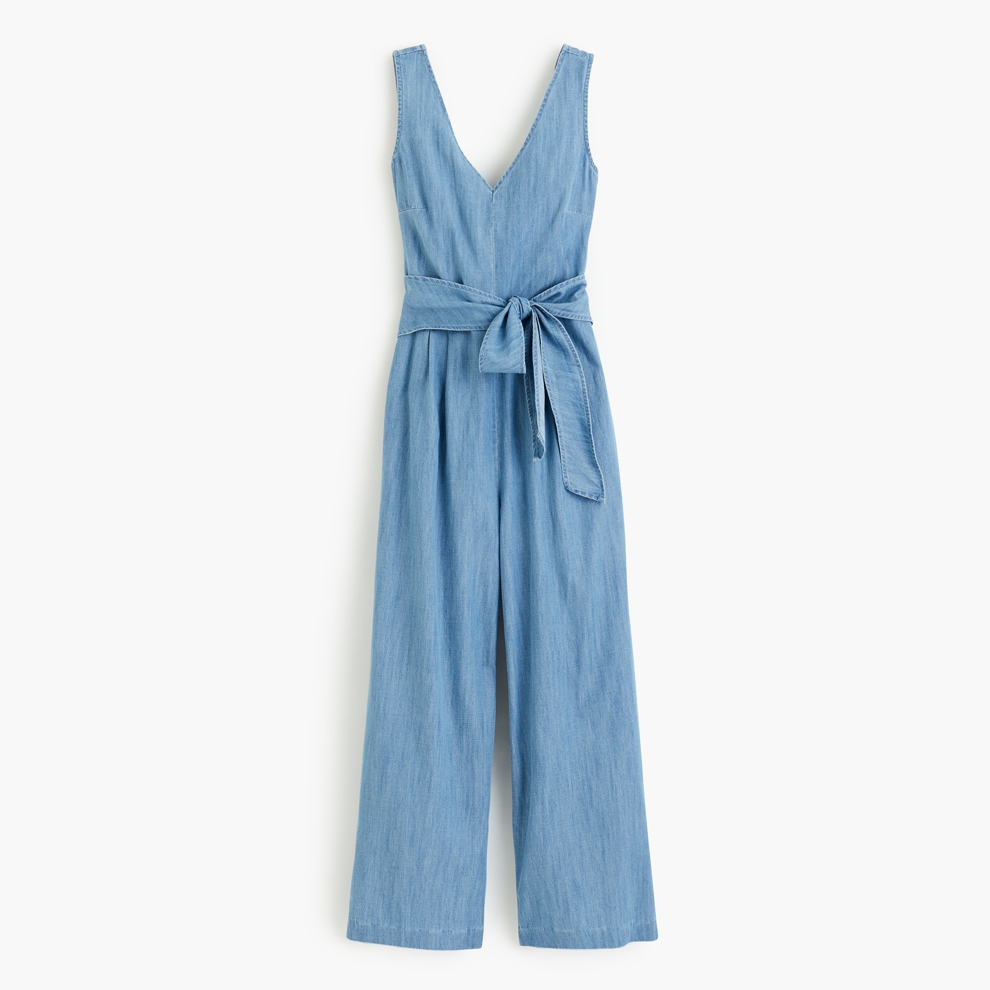j crew chambray jumpsuit