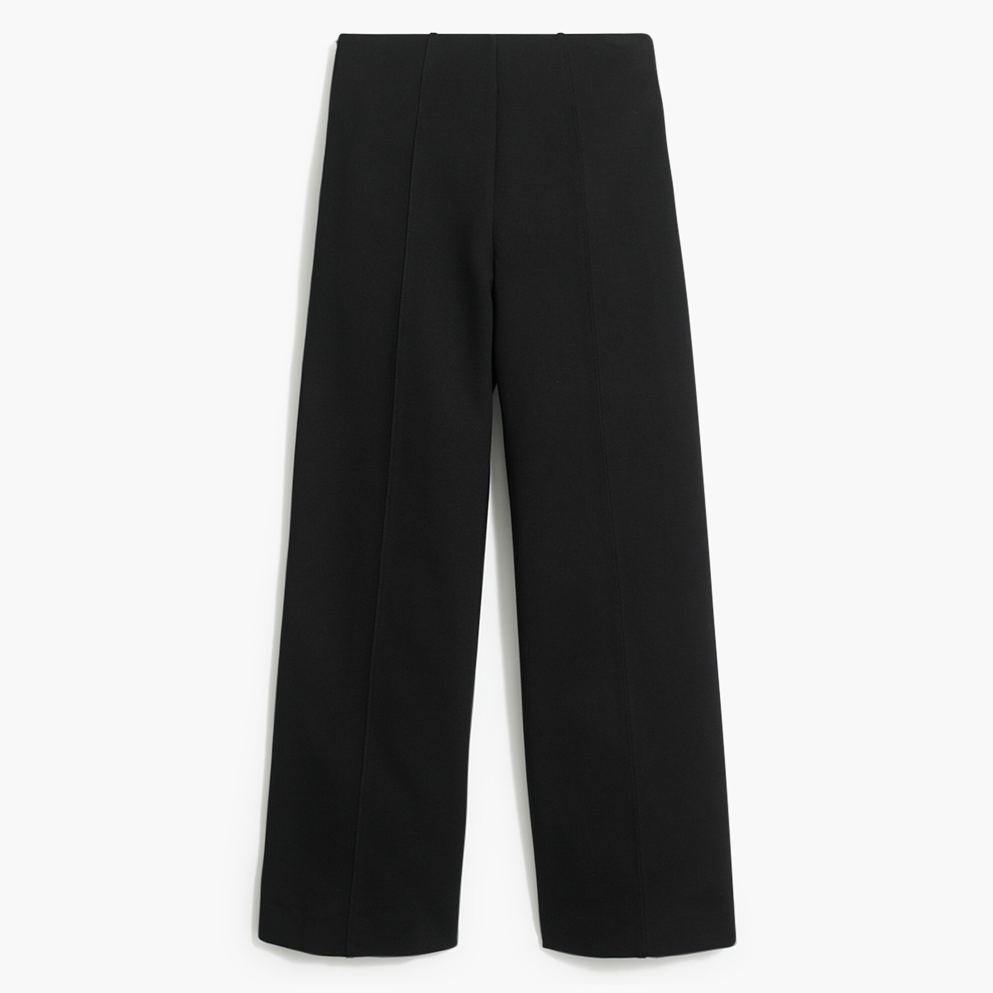 ponte wide-leg crop pant for women