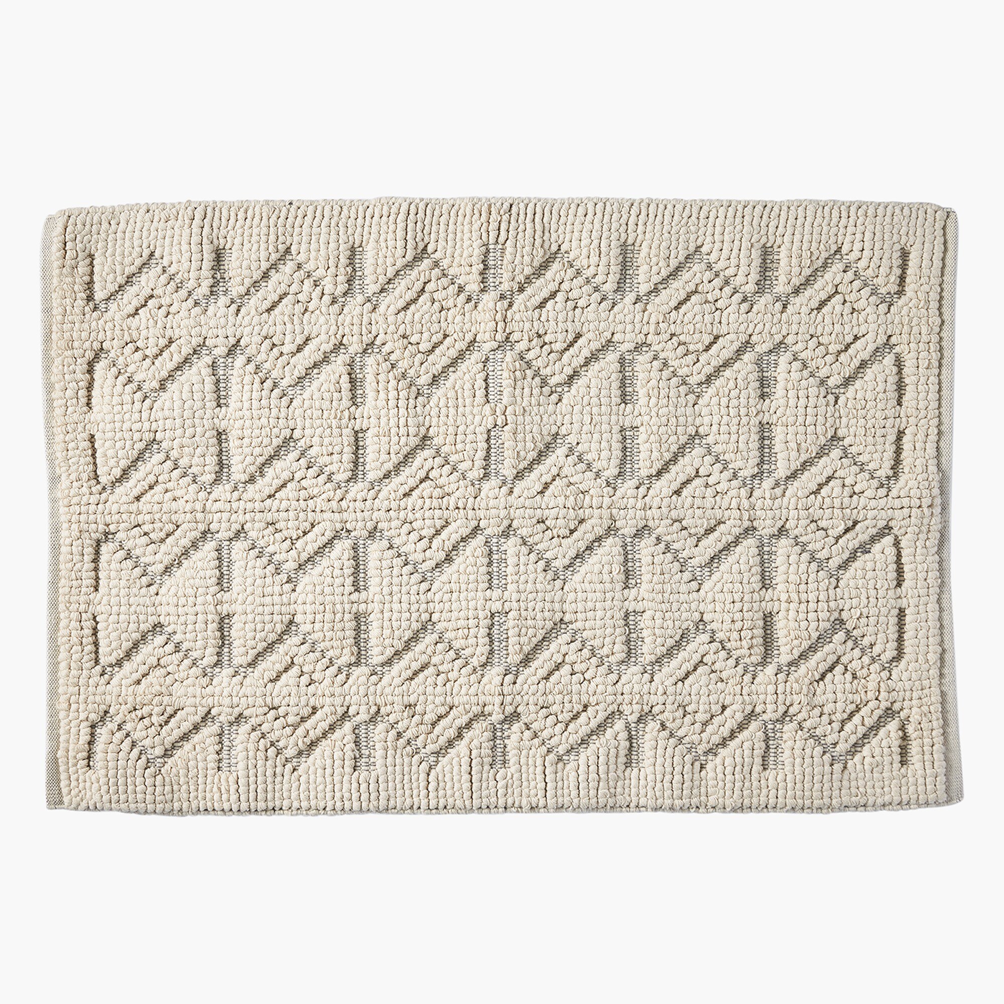 J Crew Coyuchi Mosaic Canyon Organic Bath Rug