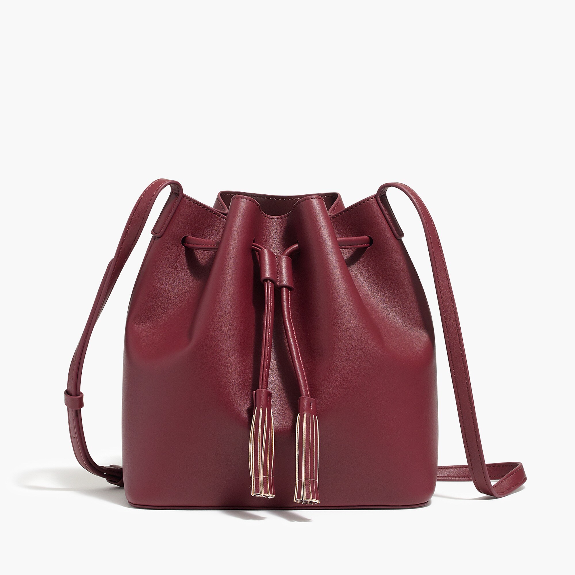 Drawstring crossbody bag
