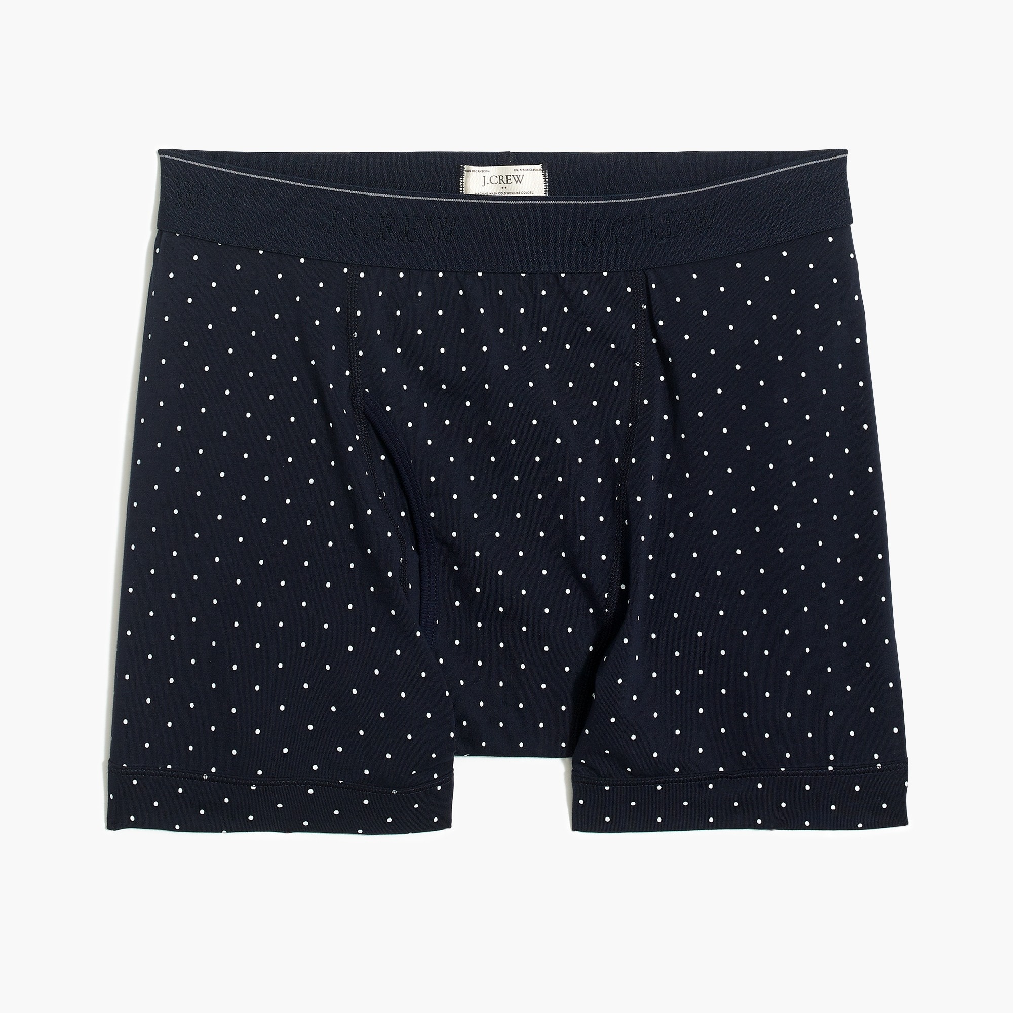 Pin-dot boxer briefs