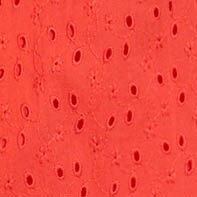Eyelet camp shirt AUTUMN CORAL factory: eyelet camp shirt for women