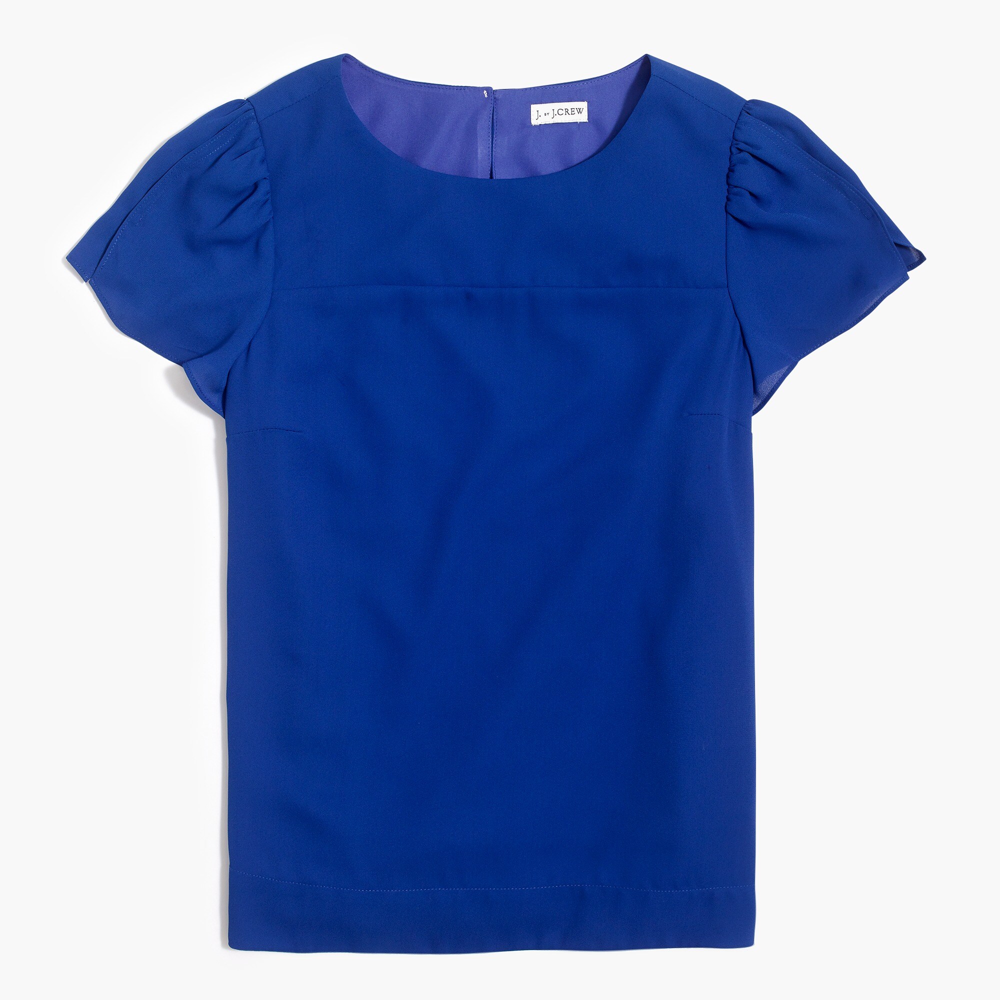 tulip-sleeve top for women