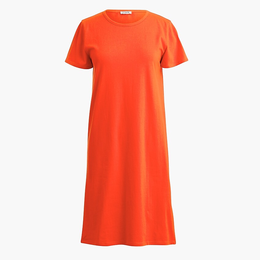 factory: t-shirt dress for women, right side, view zoomed