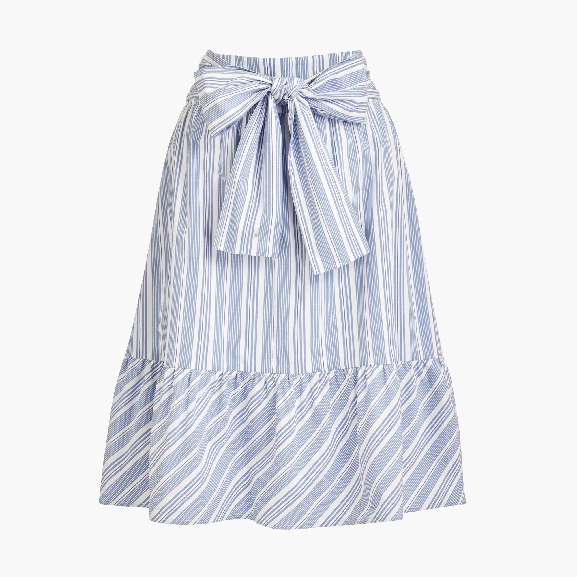Big bow midi skirt