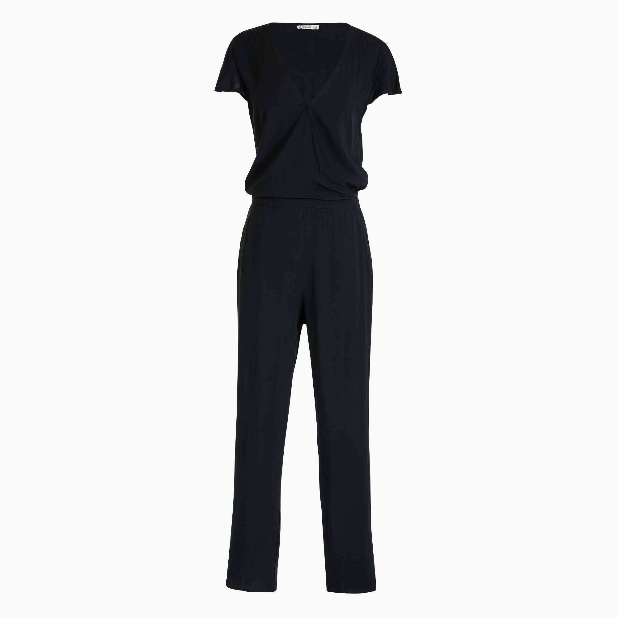V-neck jumpsuit