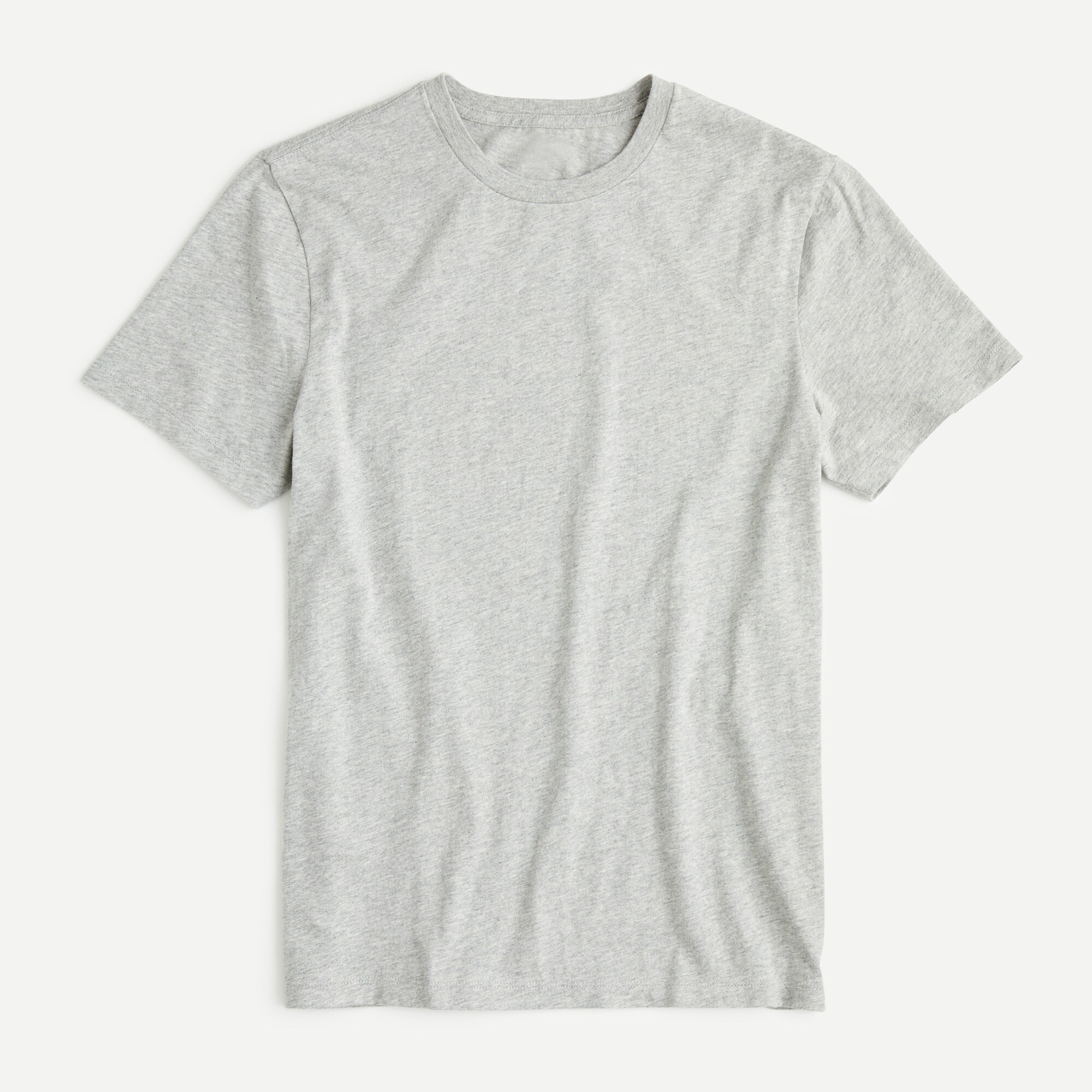 j.crew: essential crewneck t-shirt for men, right side, view zoomed