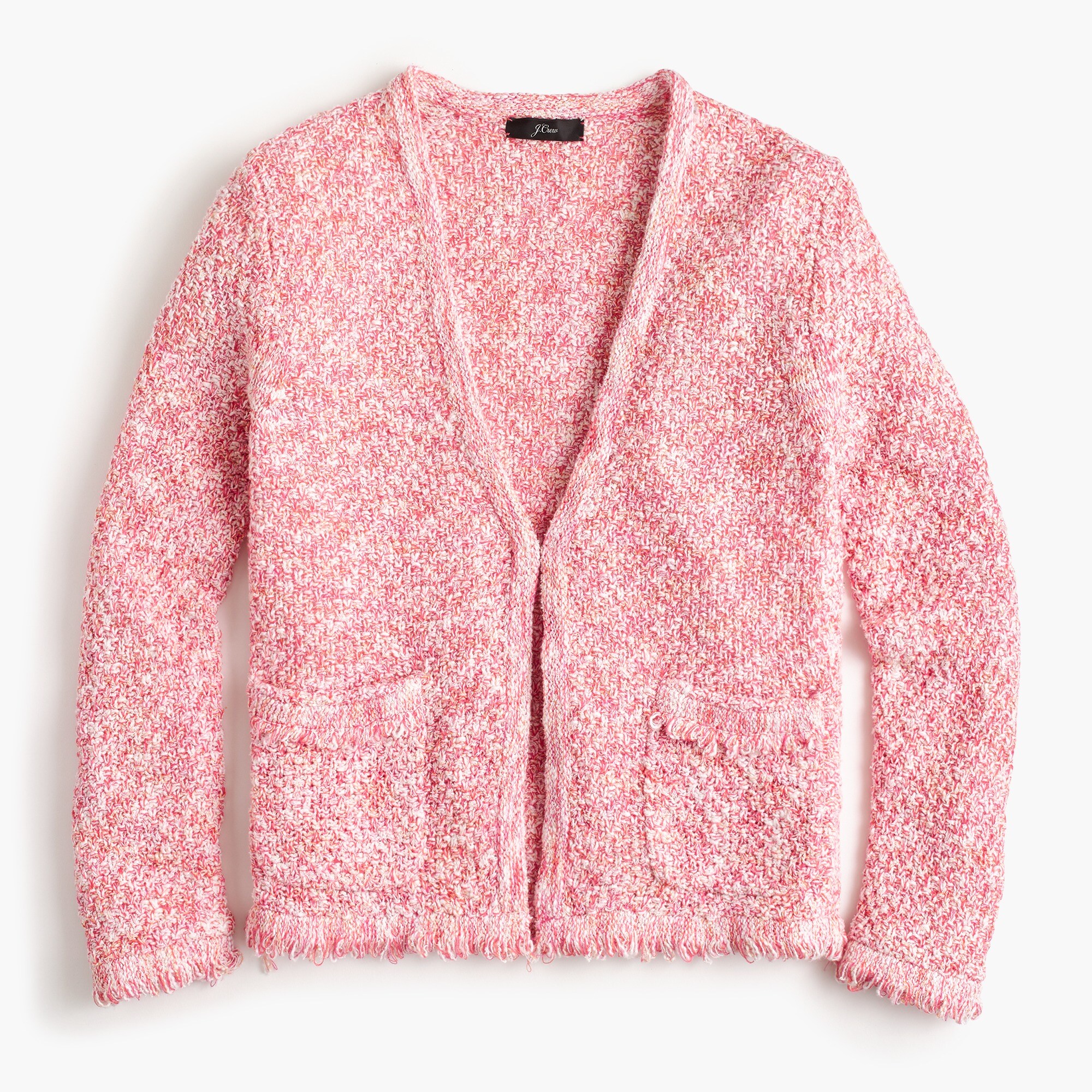 J.Crew Lady Sweaterjacket With Fringe For Women