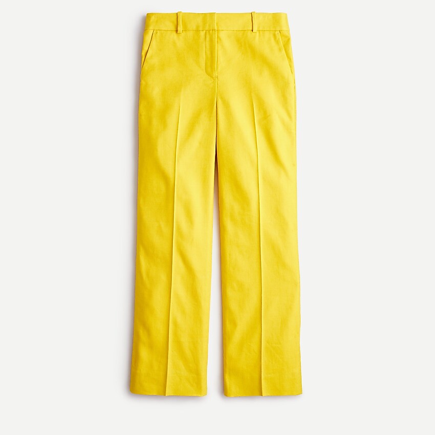 j.crew: peyton pant in stretch linen for women, right side, view zoomed