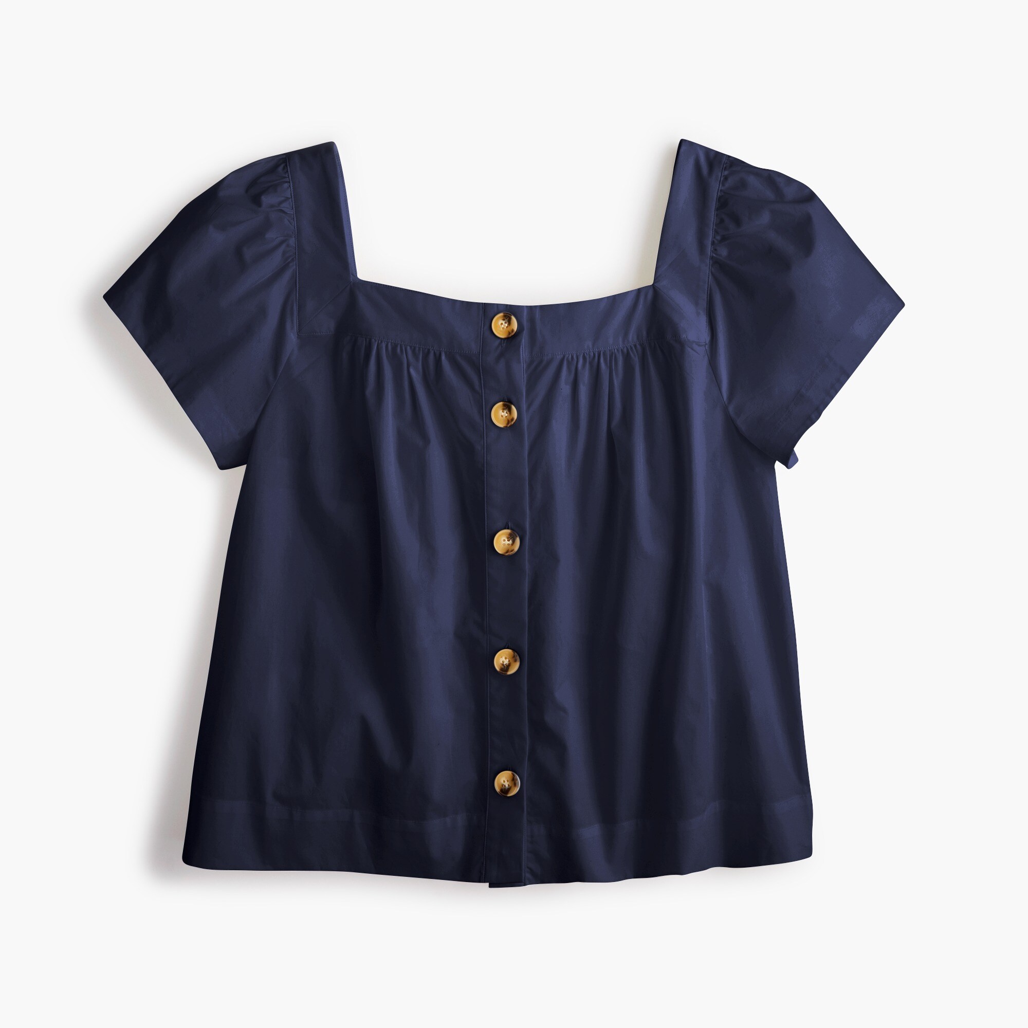 ★関税込★RONRON★LACE SQUARE HEAR NECK SHORT SLEEVE ★ I-13691WL-