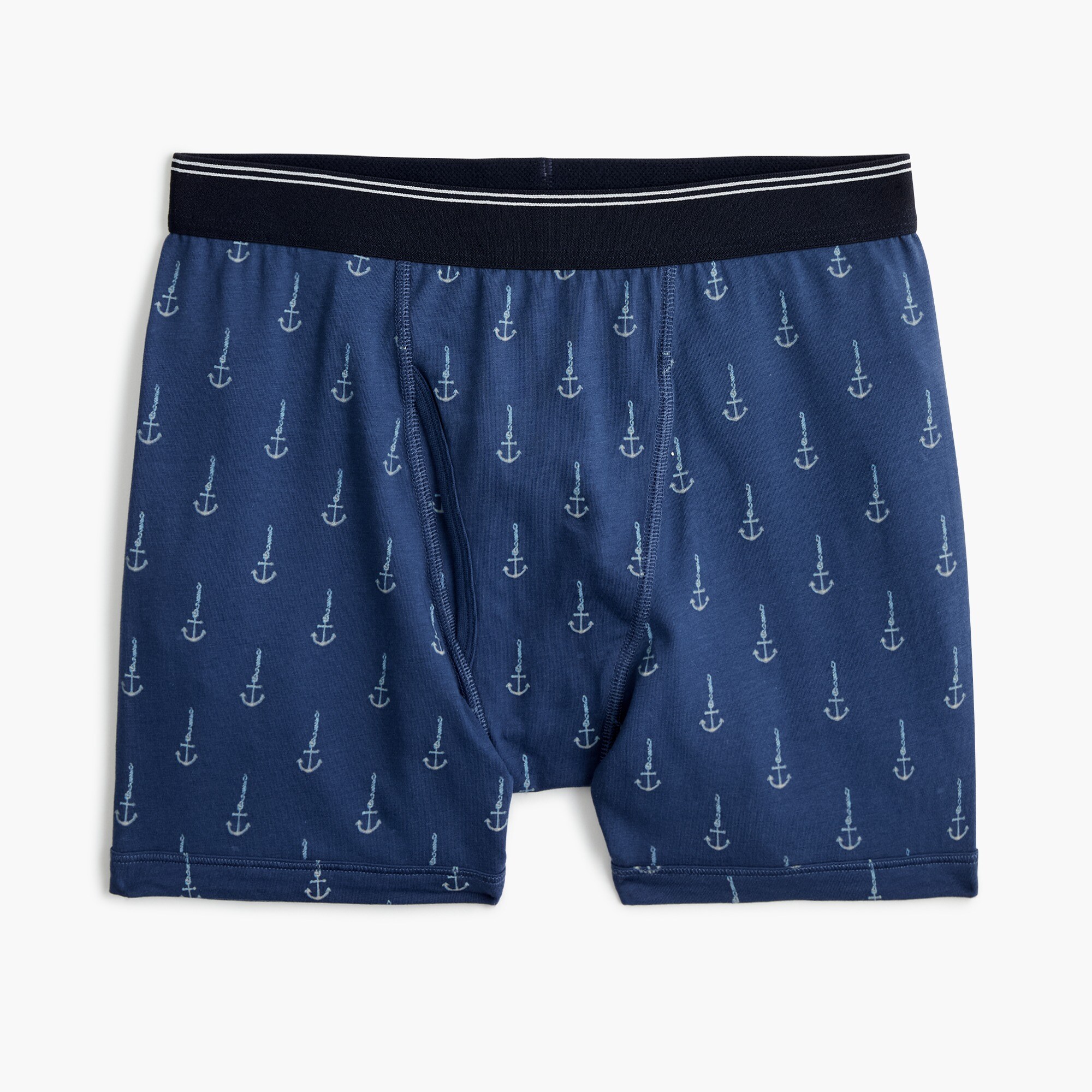 mens Stretch anchor print boxer briefs