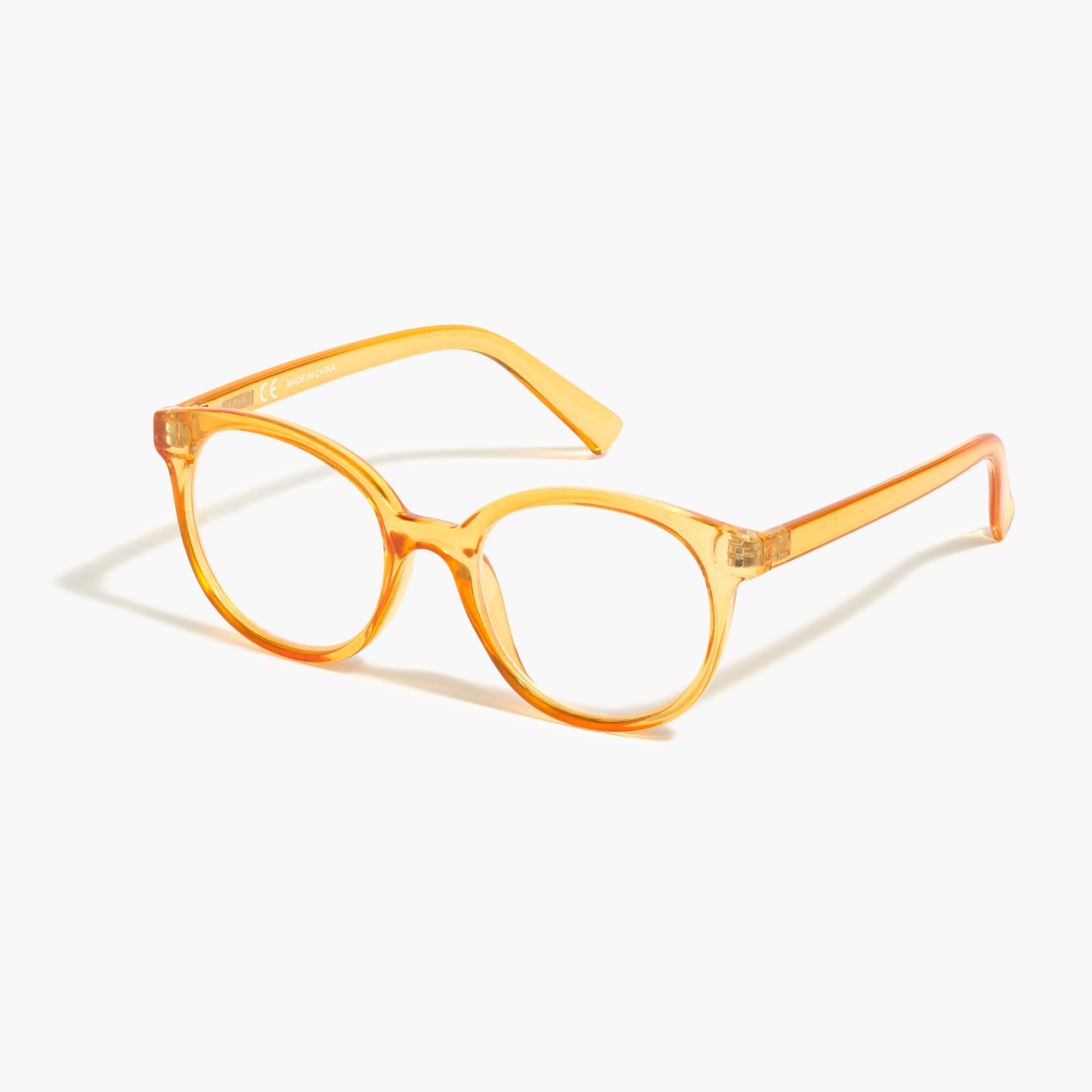 Round blue-light glasses
