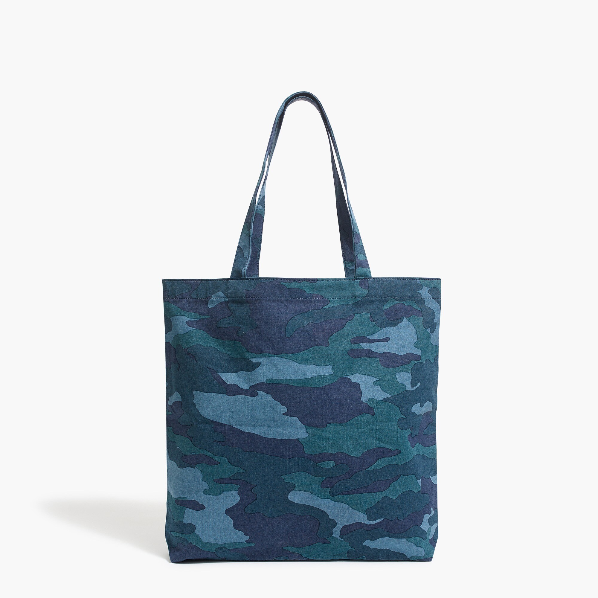 Printed canvas tote bag