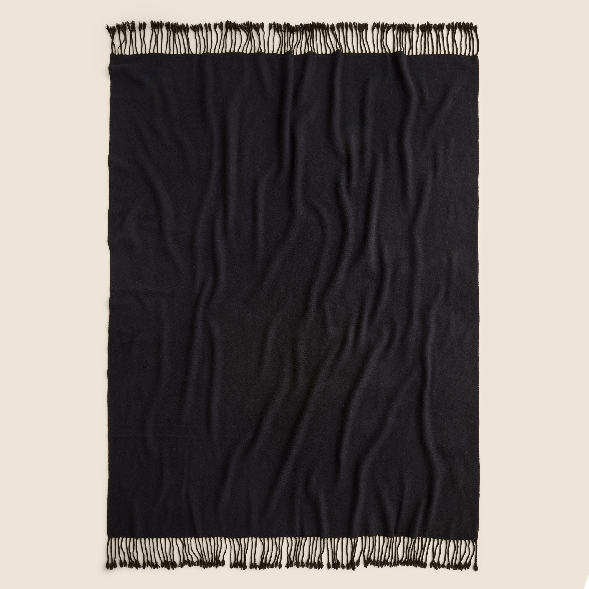 J.Crew Home solid cashmere throw