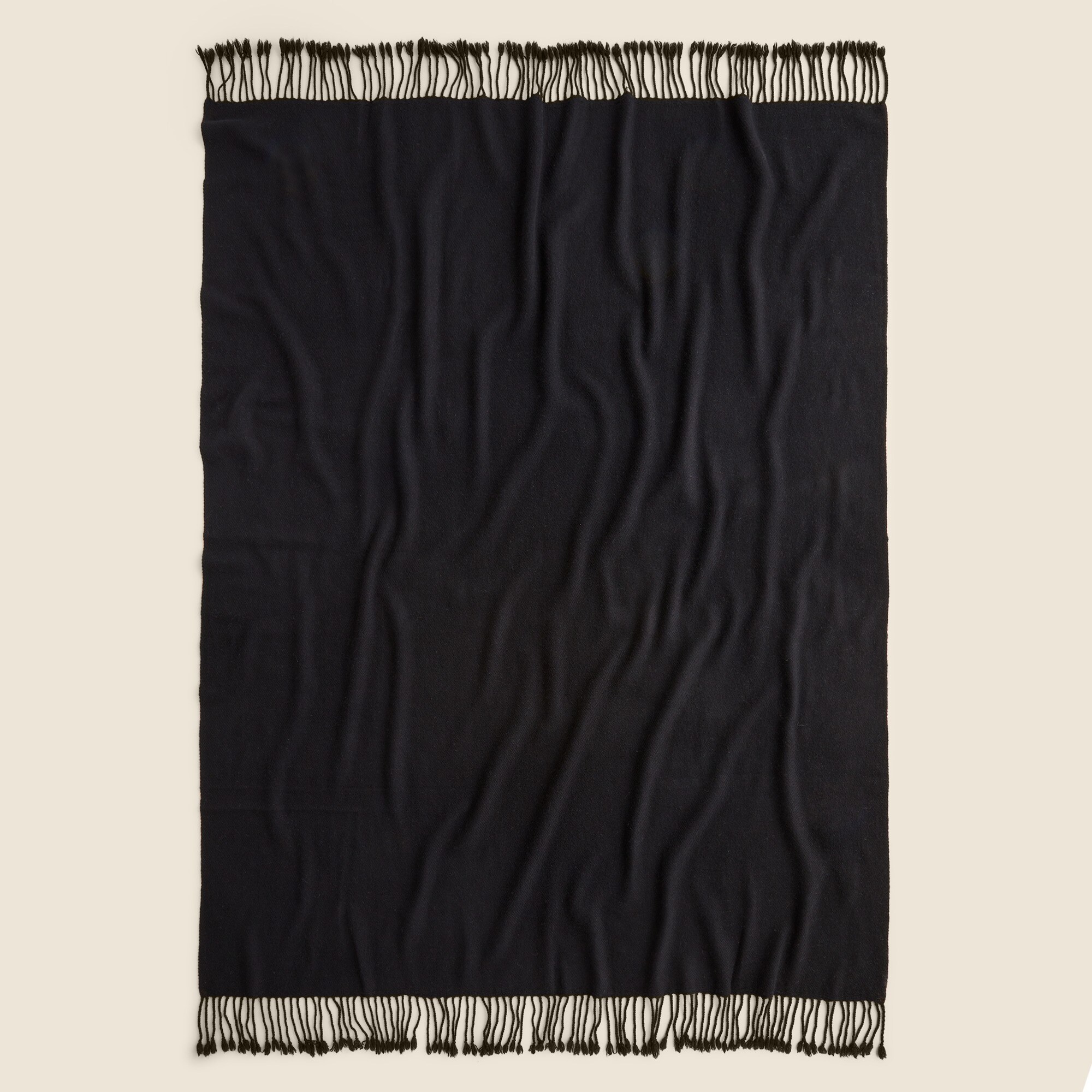 J.Crew Home solid cashmere throw
