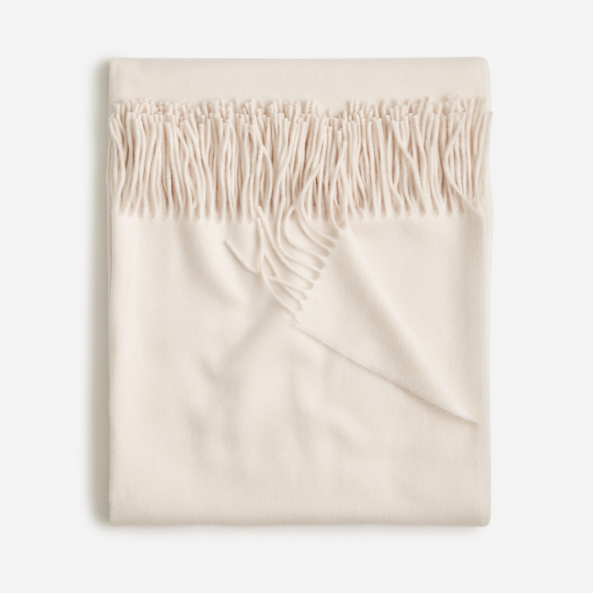 J.Crew Home solid cashmere throw