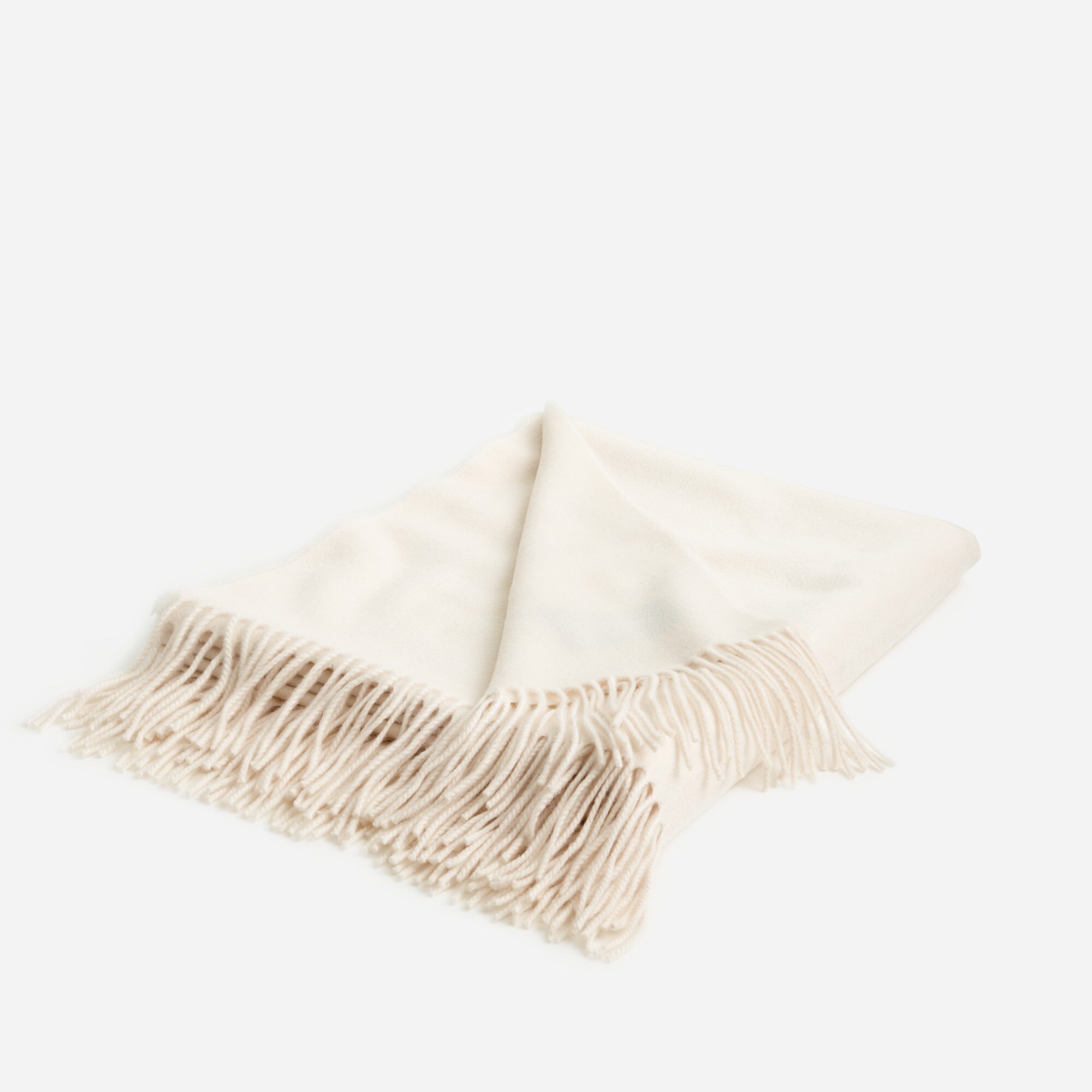 J.Crew Home solid cashmere throw
