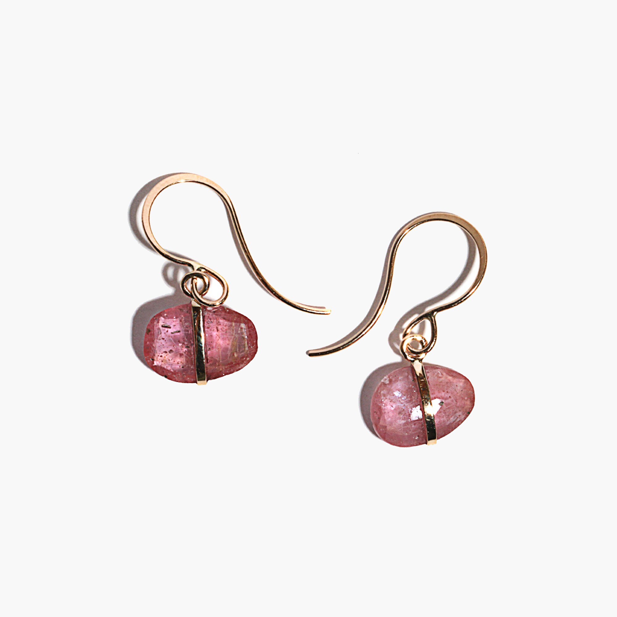 J.Crew Melissa Joy Manning Pink Sapphire Drop Earrings For Women