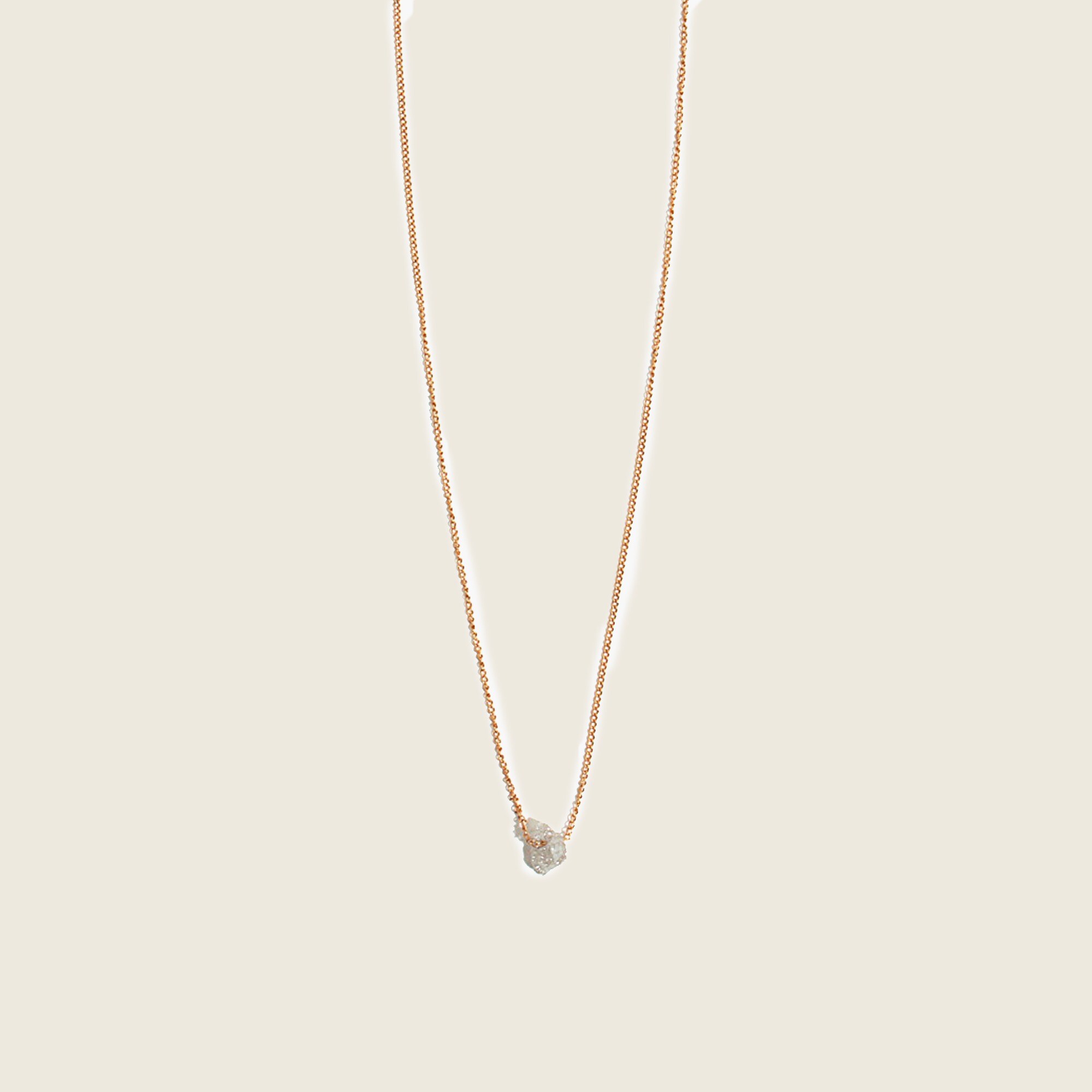 DIFFERENT NECKLACE ジョージ Melissa Joy Manning® Rough Diamond Necklace For Women | J.Crew