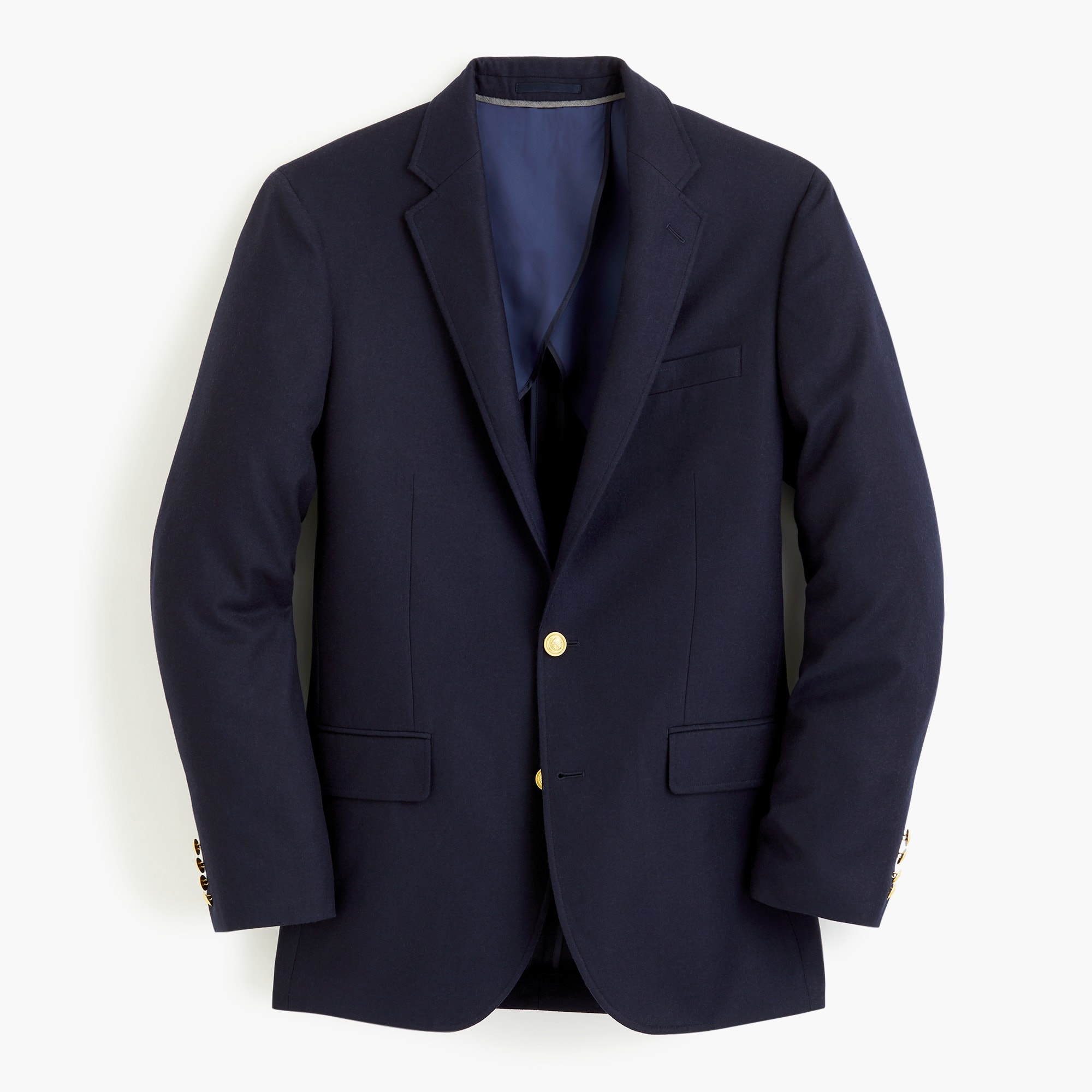 Ludlow Slim-fit Legacy Gold-button Blazer In American Wool - J.Crew