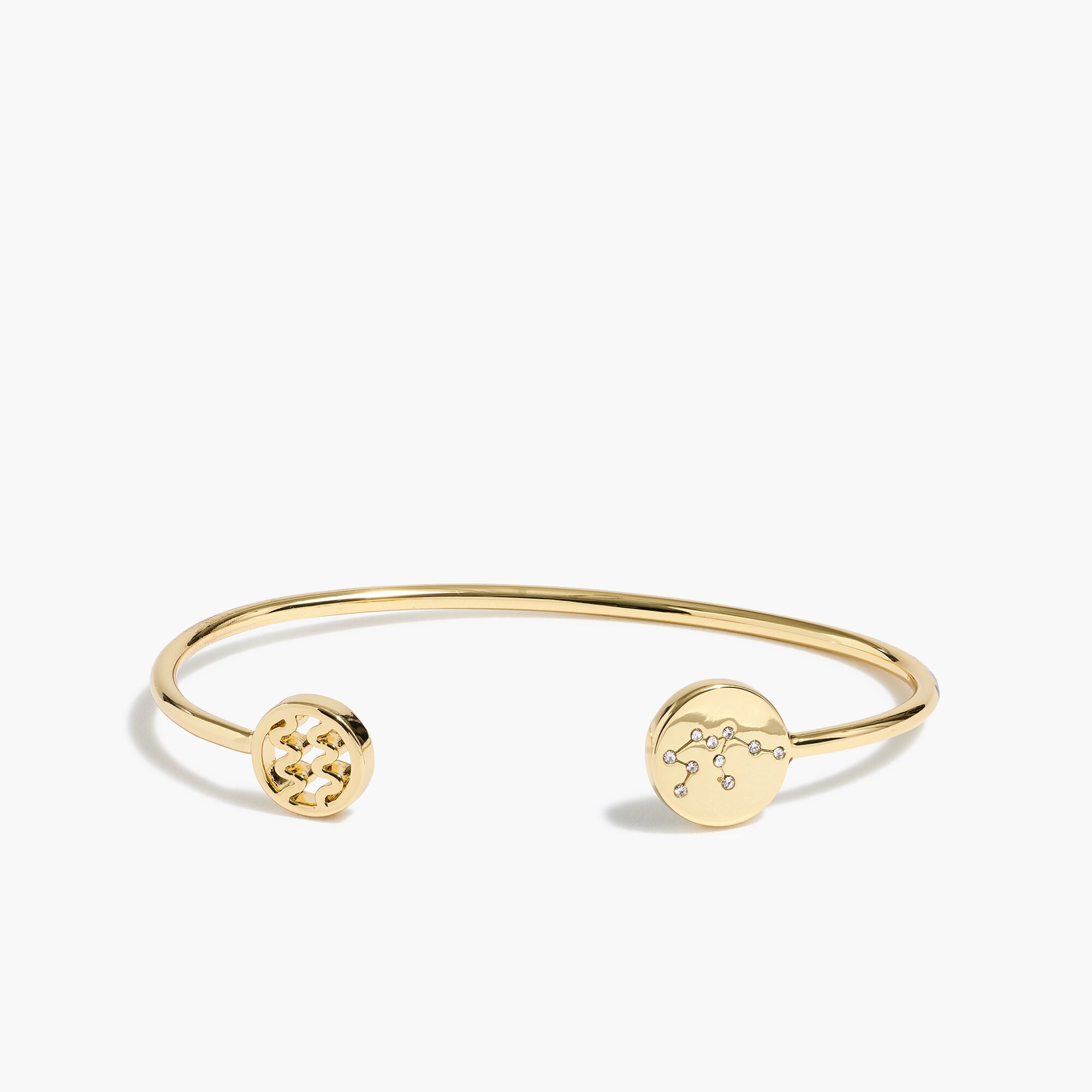 Zodiac cuff bracelet