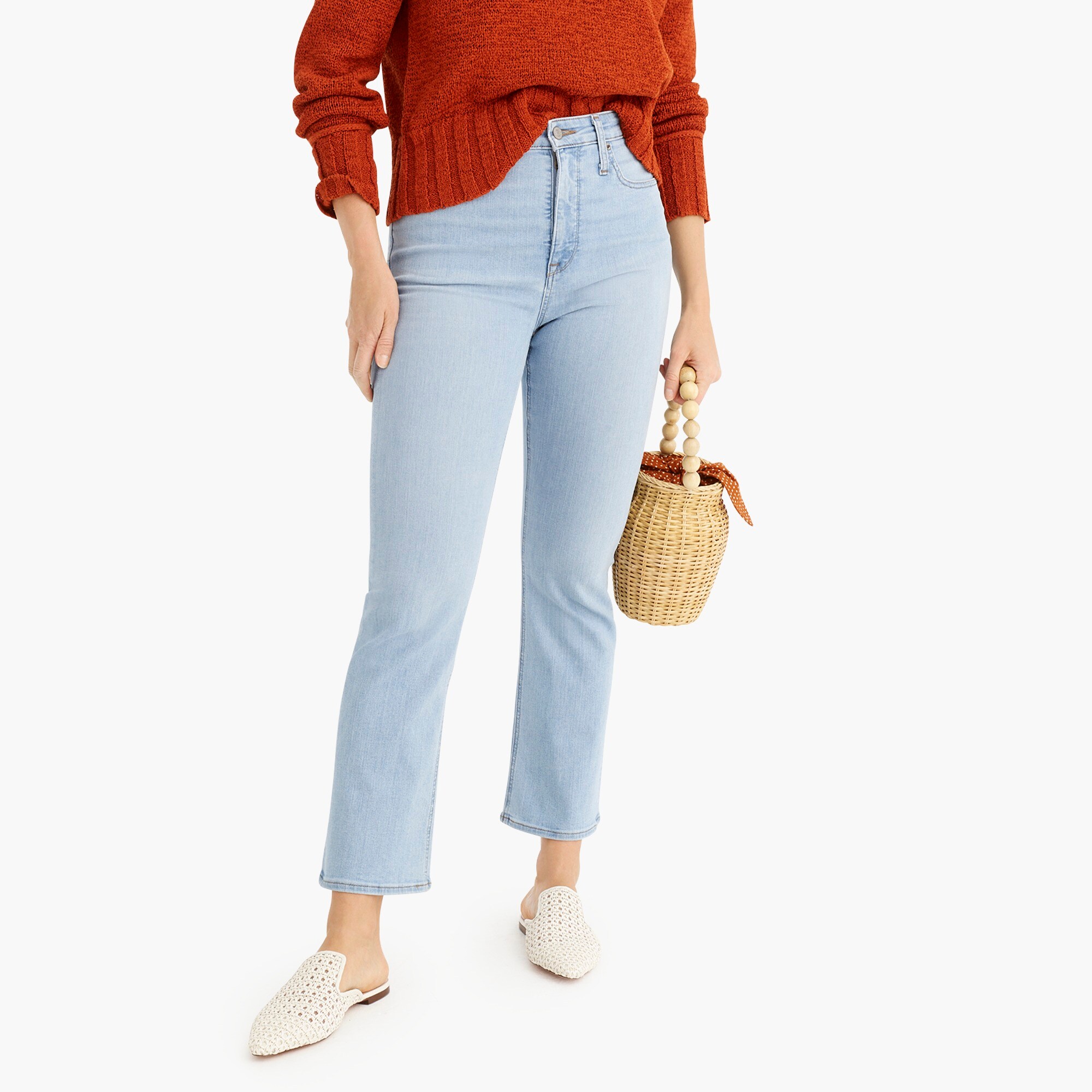 demi boot crop jeans