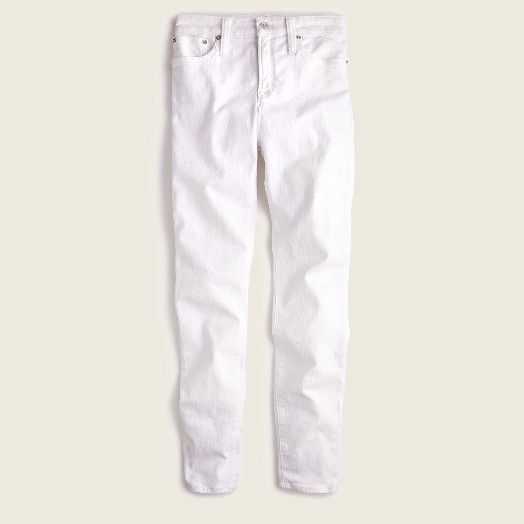 Curvy toothpick jean in white