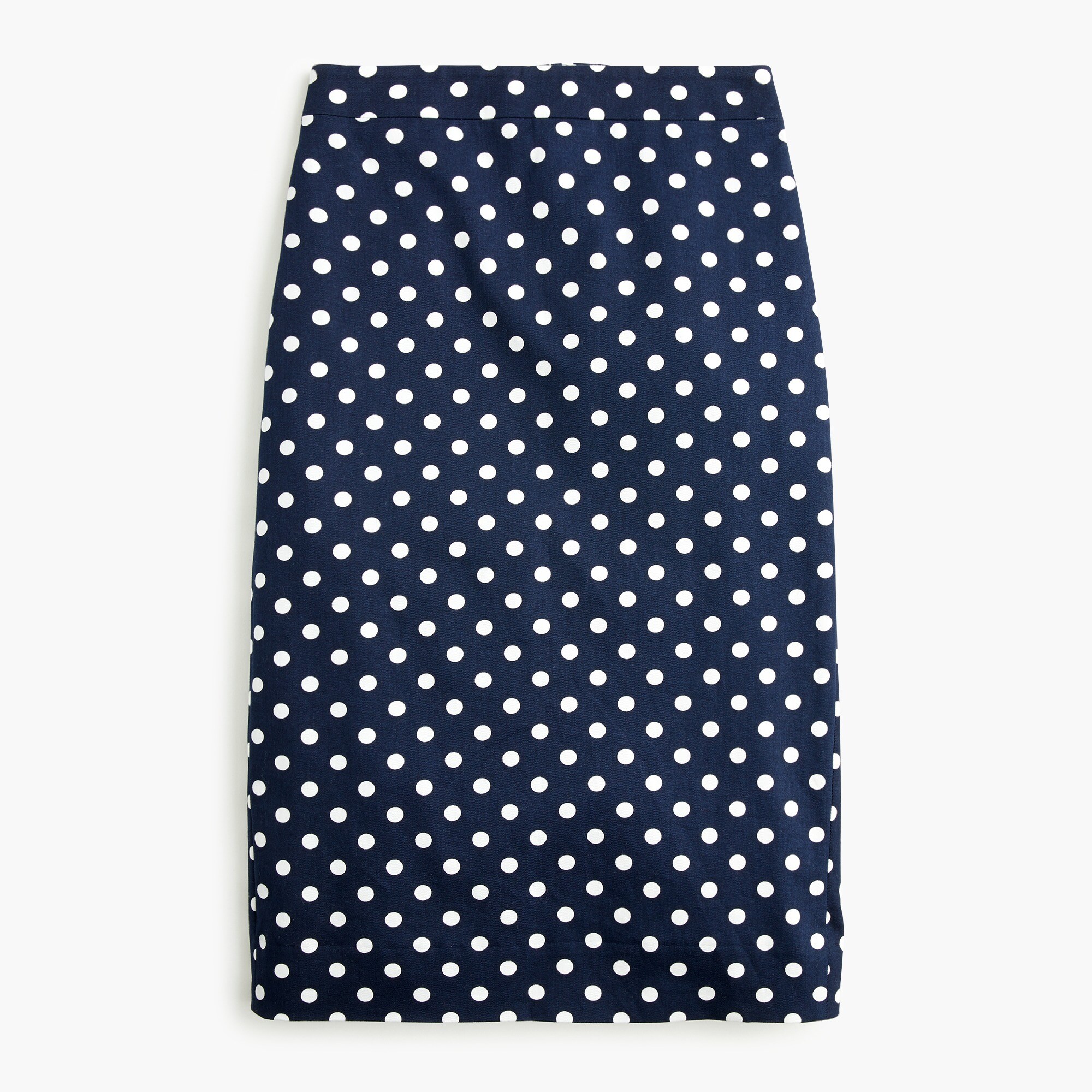 No. 2 Pencil® skirt in polka-dot bi-stretch cotton