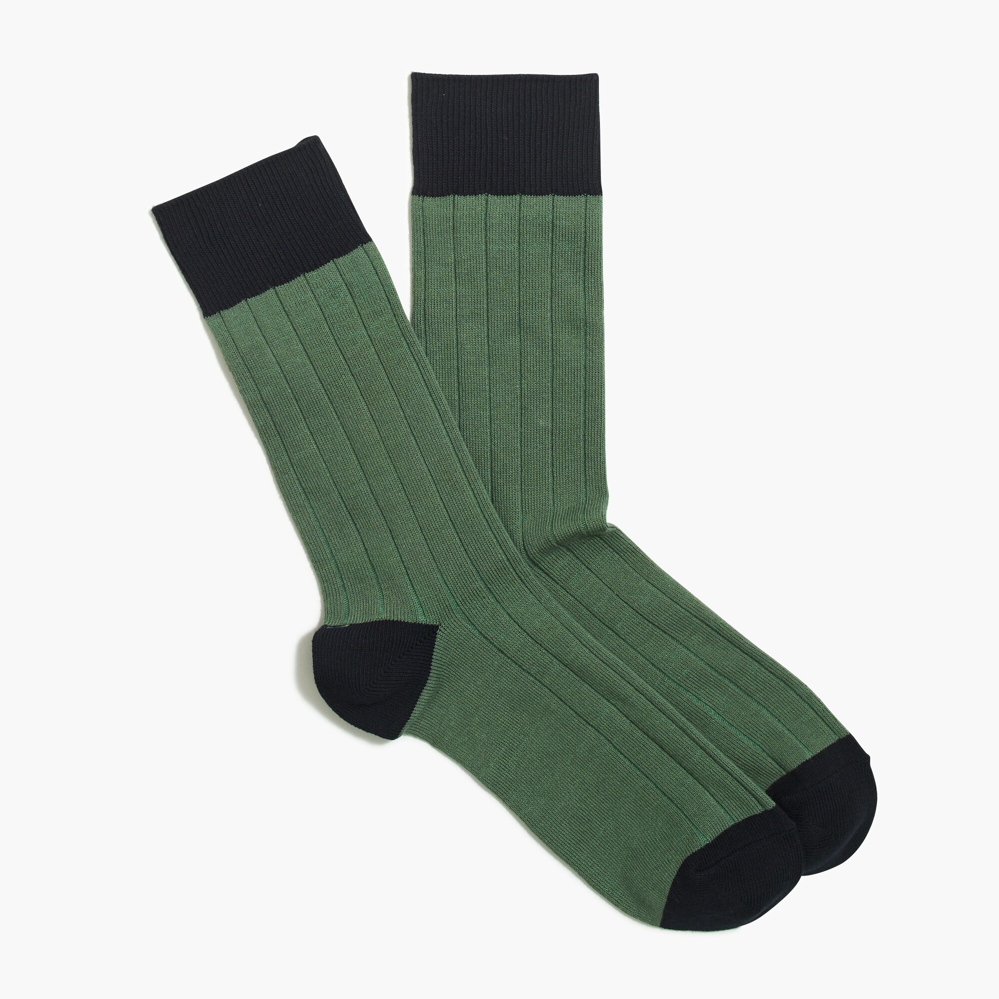Tipped dress socks