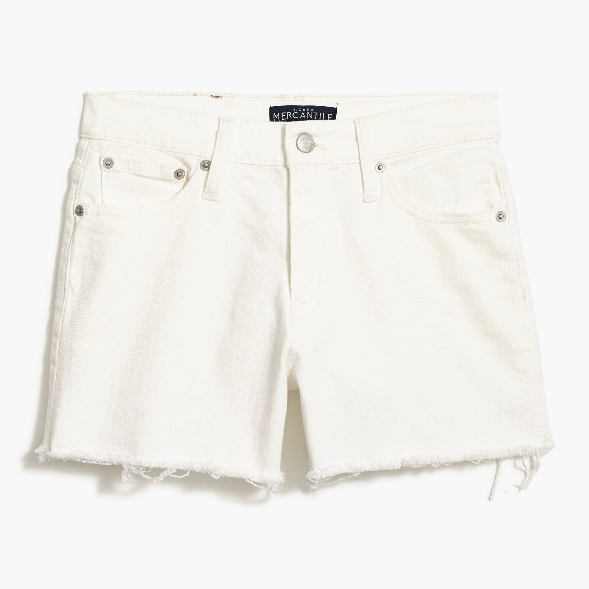 High-rise cutoff boy short