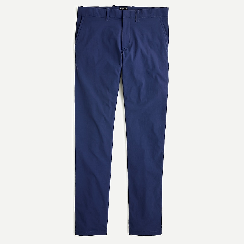 j.crew: 484 slim-fit tech pant for men, right side, view zoomed