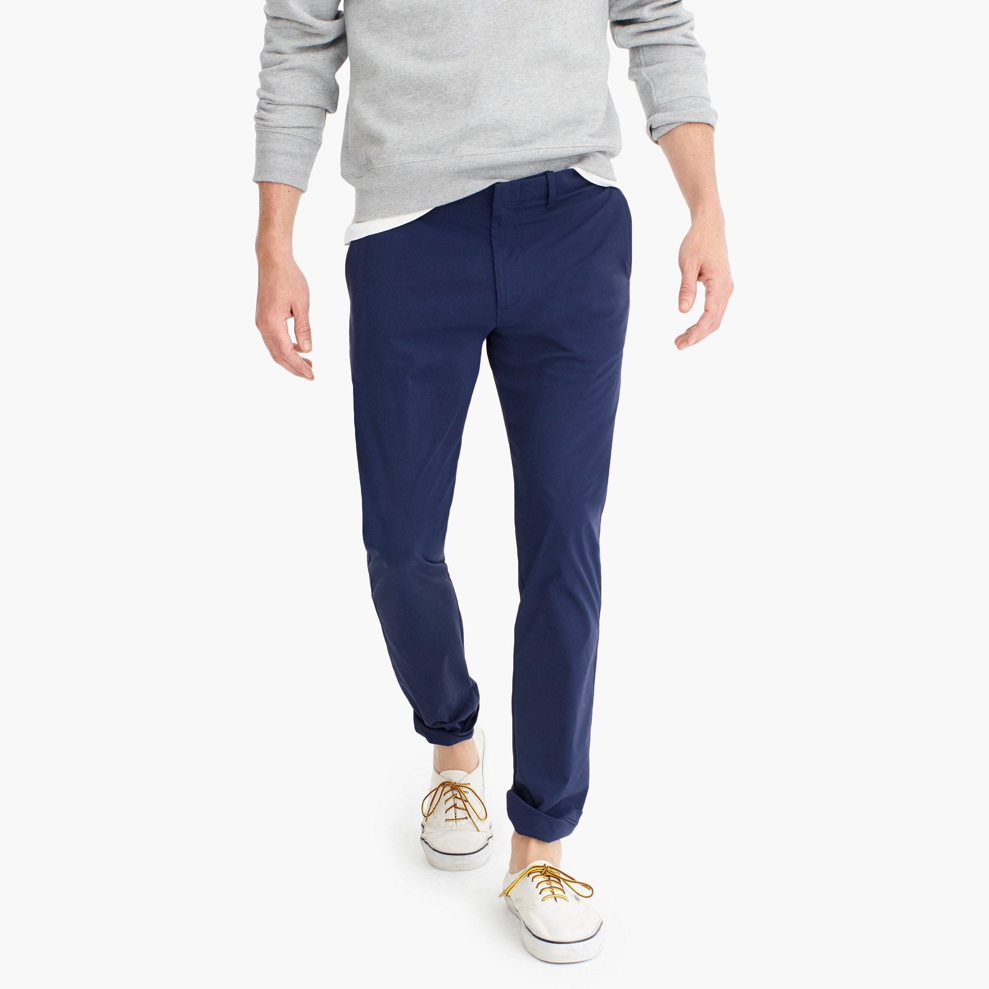 J.Crew: 484 Slim-fit Tech Pant For Men