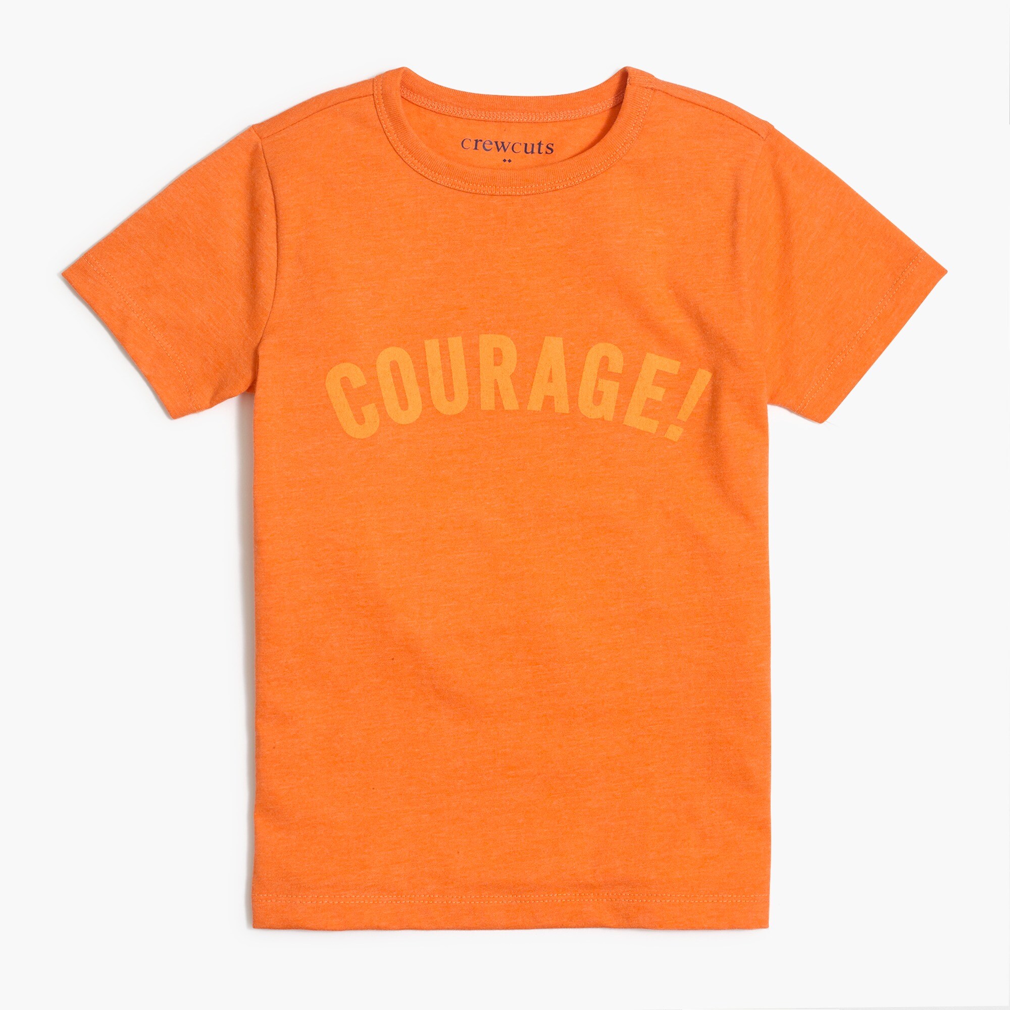 Boys' "courage!" graphic tee