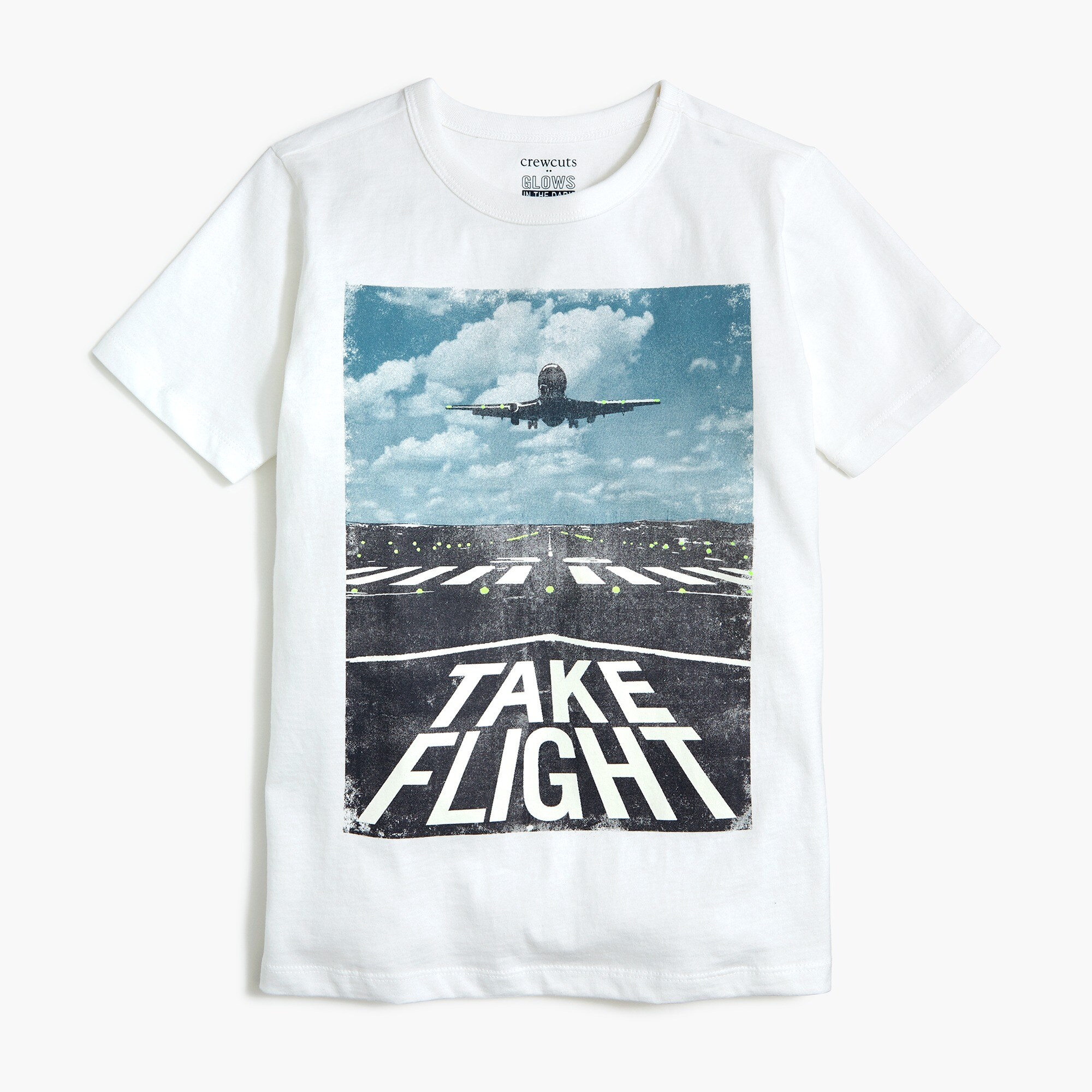 Boys' short-sleeve "Take flight" graphic tee