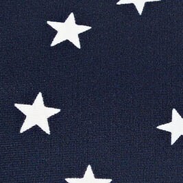 Printed tie-back bandeau bikini top STAR CONSTELLATION NAV  factory: printed tie-back bandeau bikini top for women