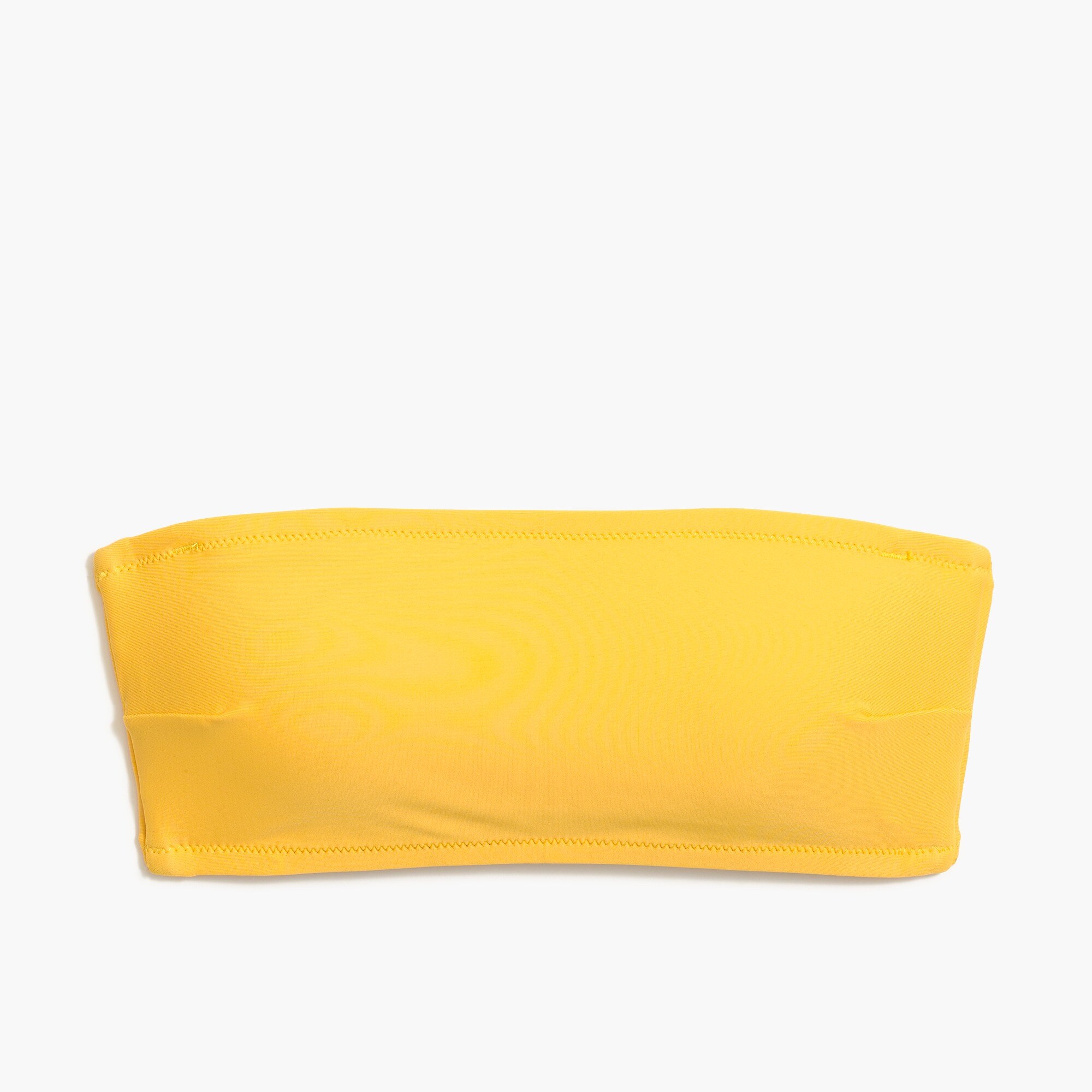 Tie-back bandeau bikini top
