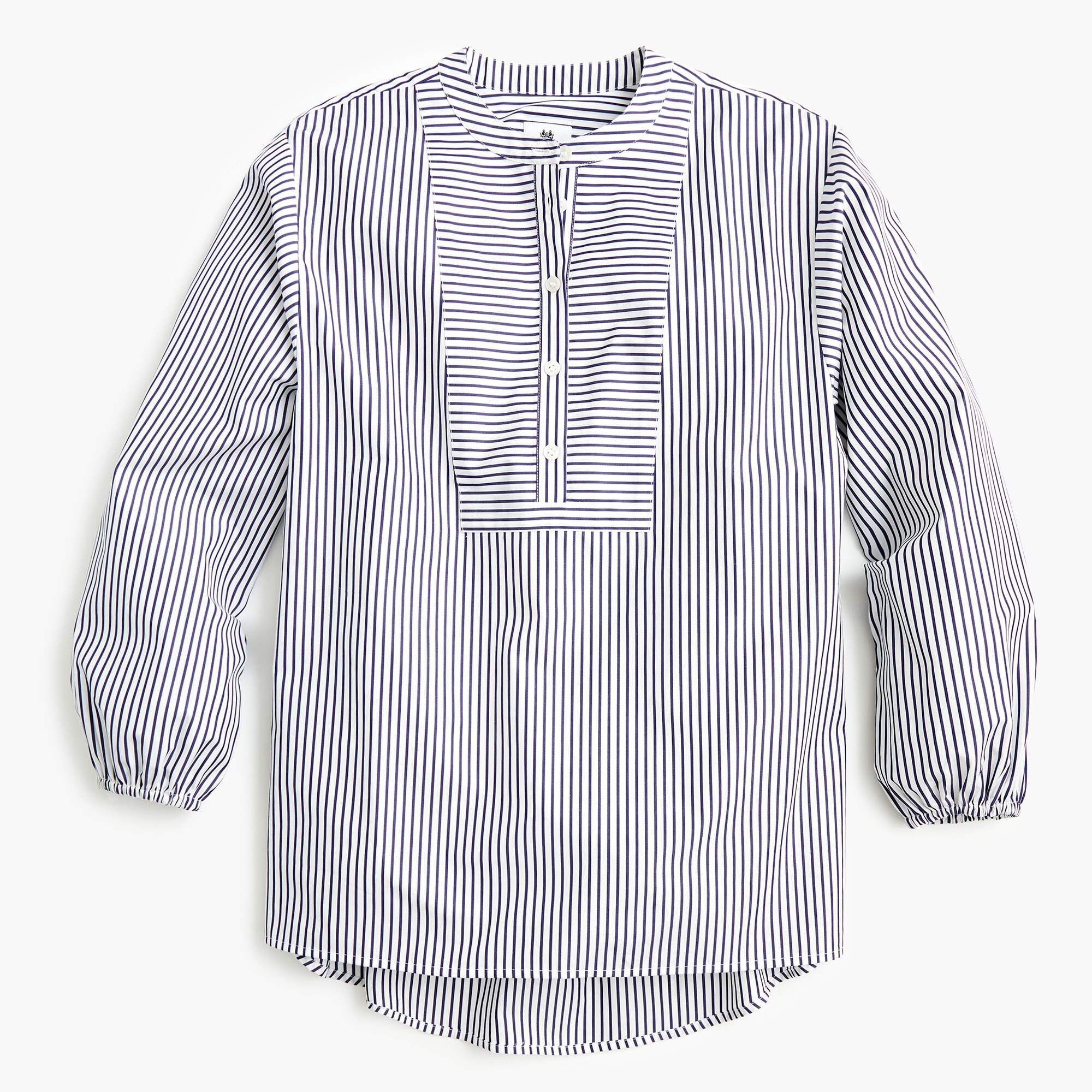 Thomas Mason® For J.Crew Tunic In Shirting Stripes For Women | J.Crew