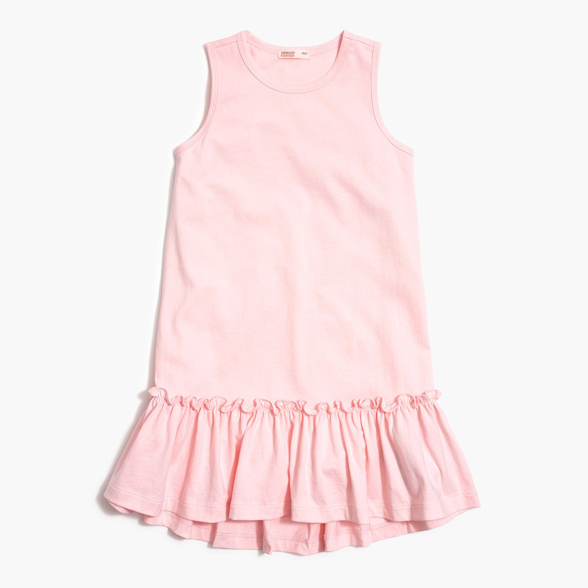 girls' drop-waist tank dress for girls