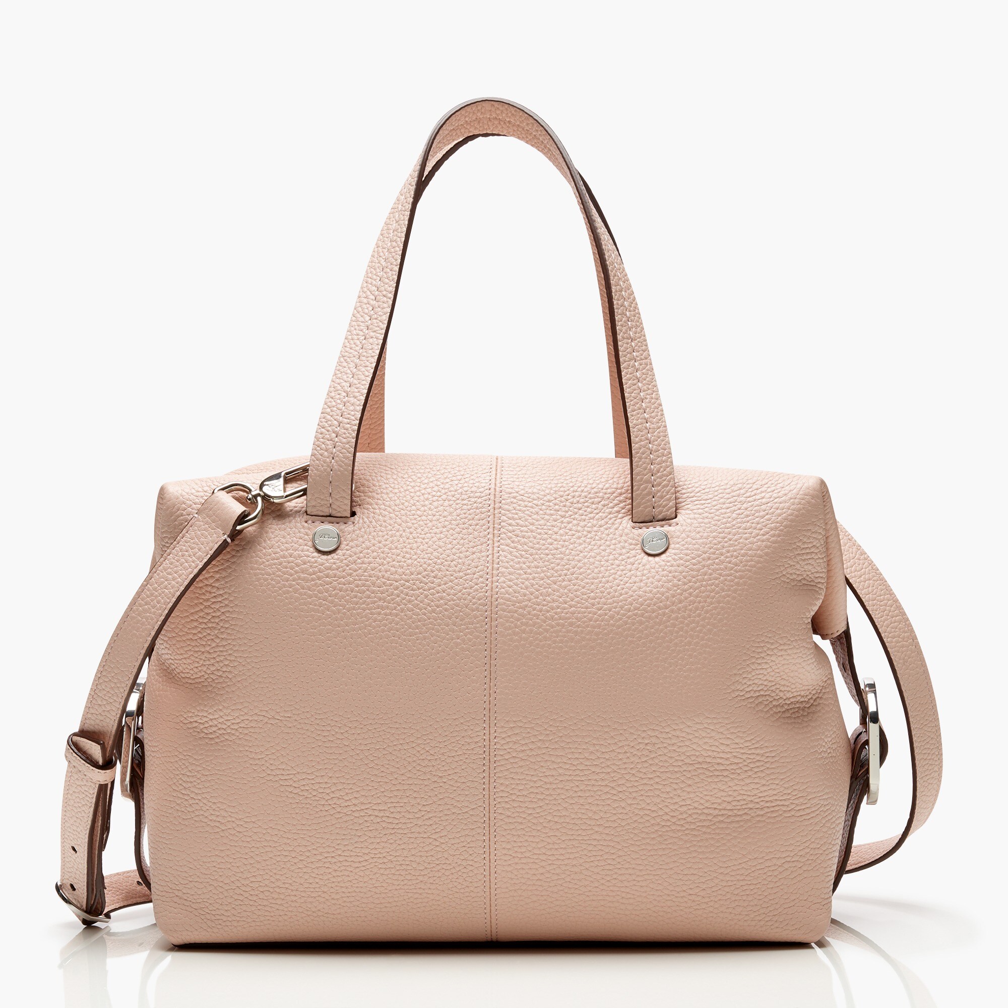 J.Crew Bristol Convertible Satchel In Pebbled Leather For Women