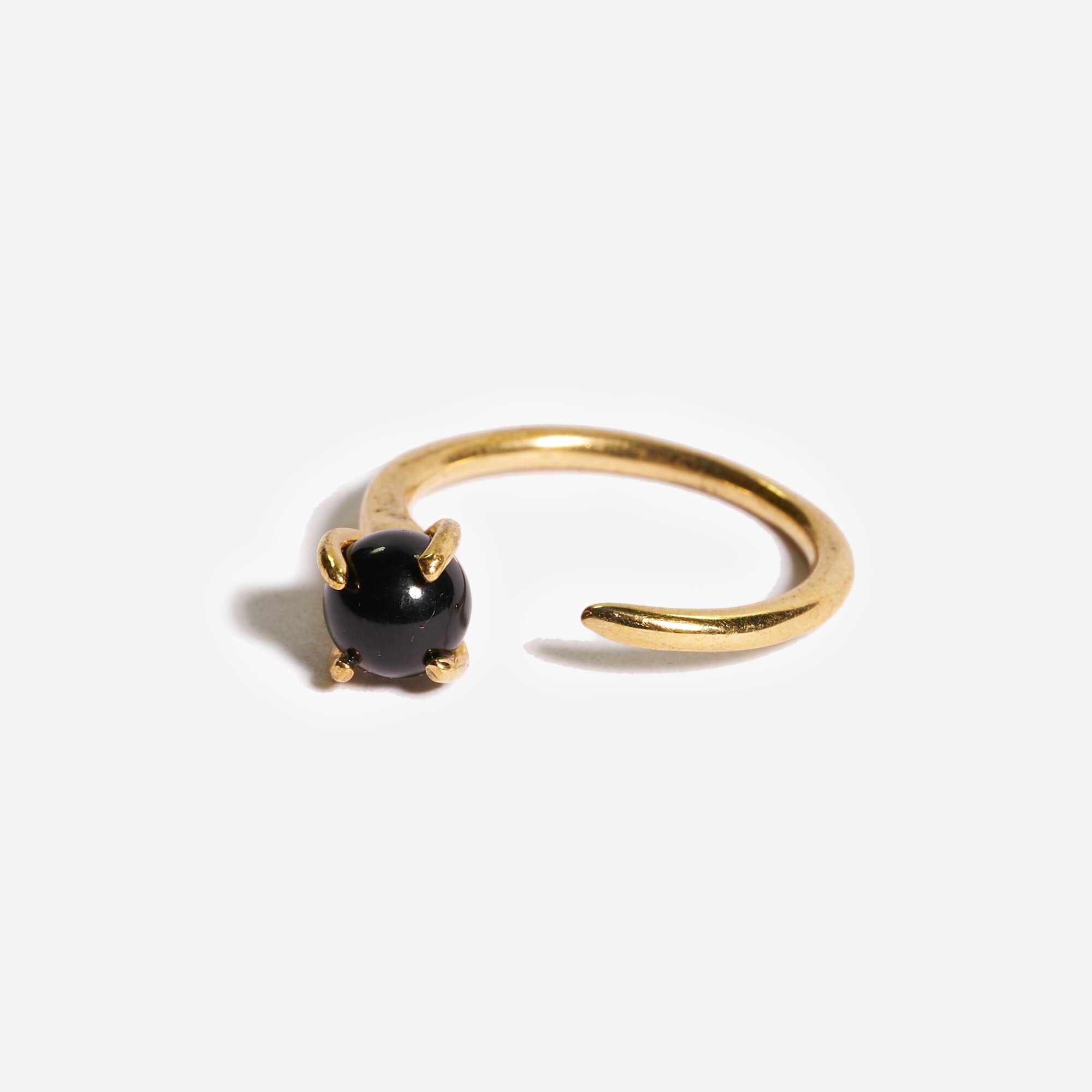  Odette New York® Klint ring with stone sphere