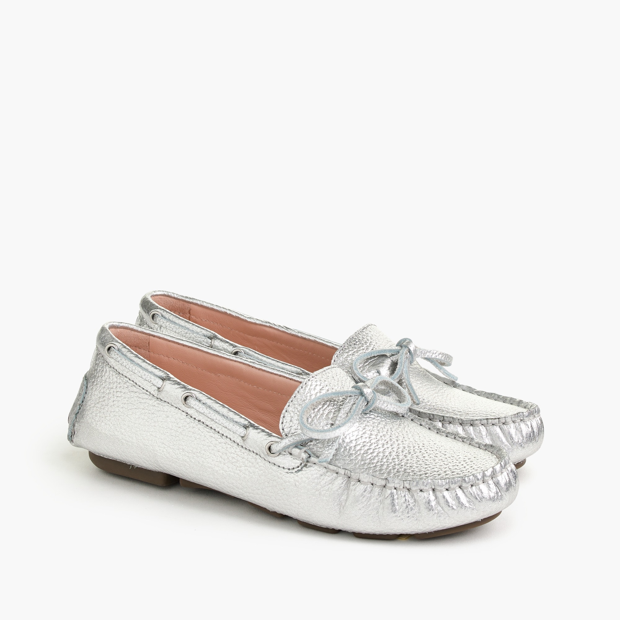 J.Crew: Driving Moccasins In Leather 