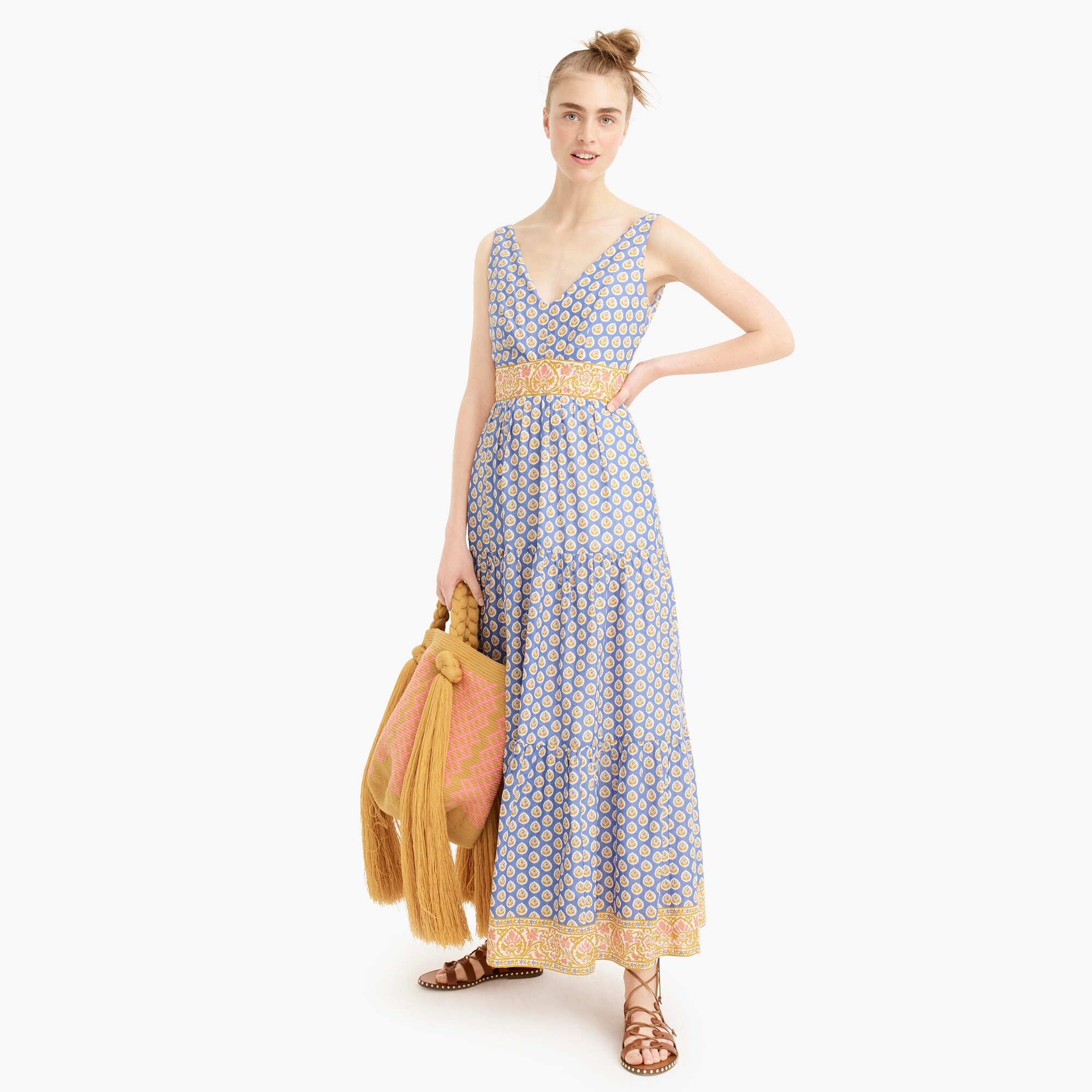 j crew maxi dress