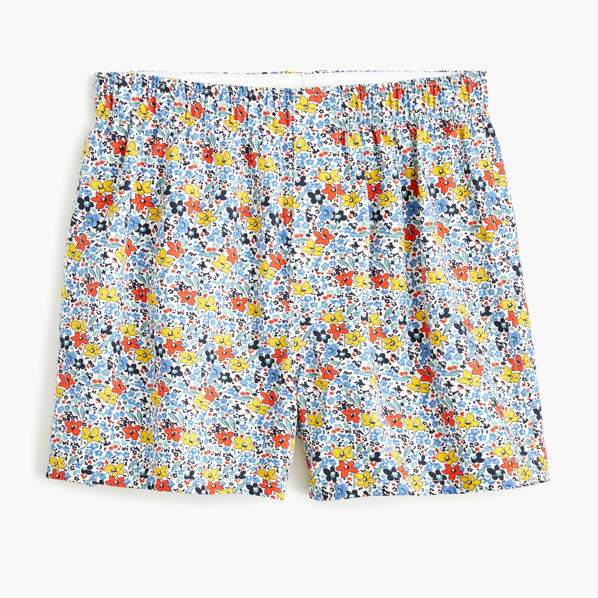 J.Crew Boxers In Blue Floral Print For Men