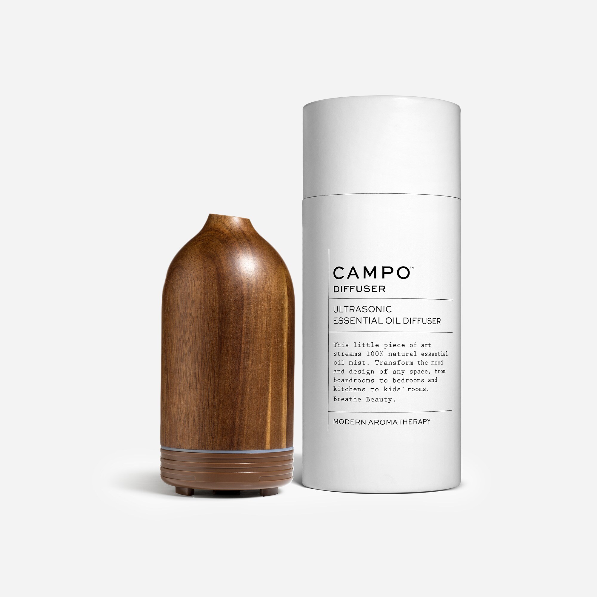 womens CAMPO® woody ultrasonic essential oil diffuser