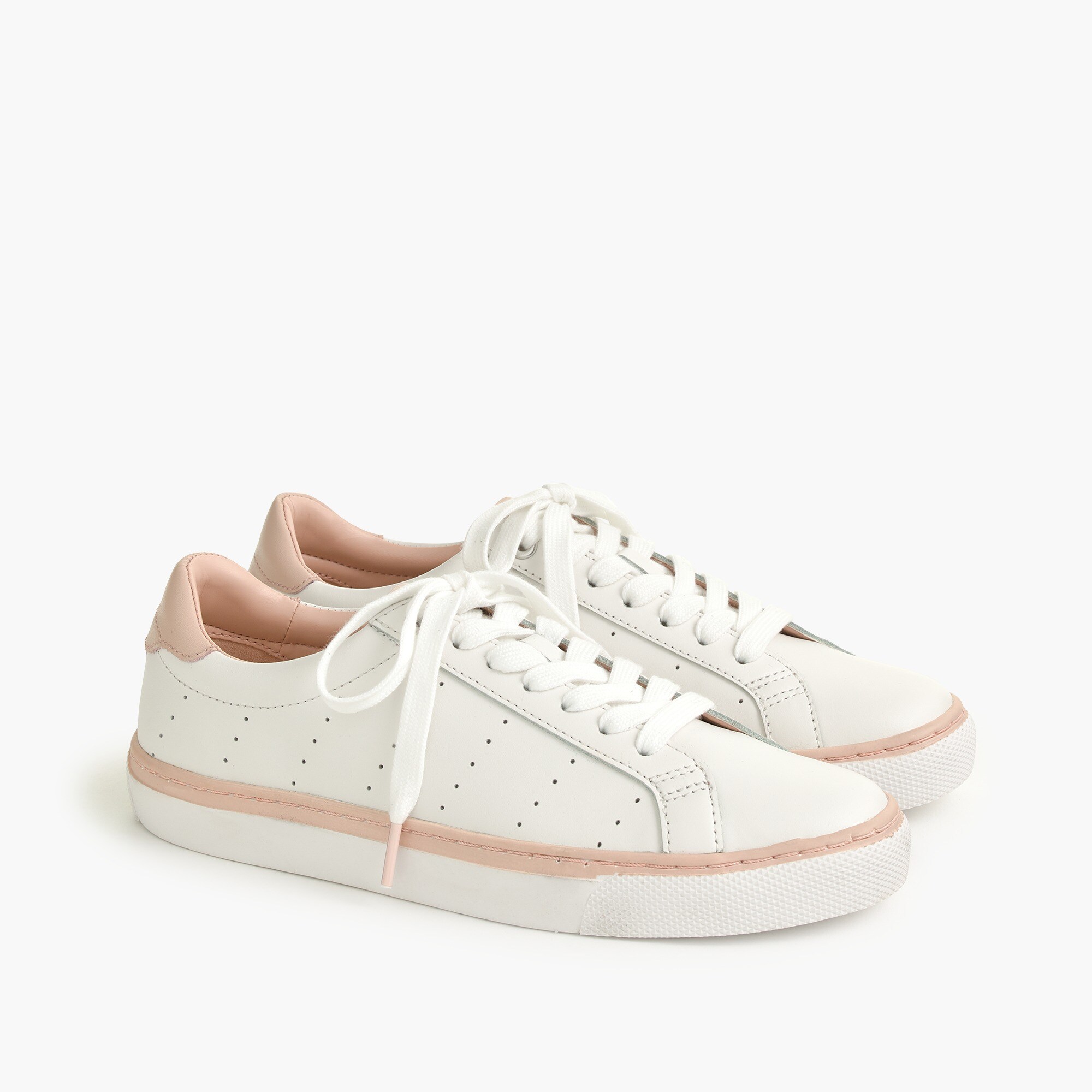 Saturday sneakers in leather with pink detail