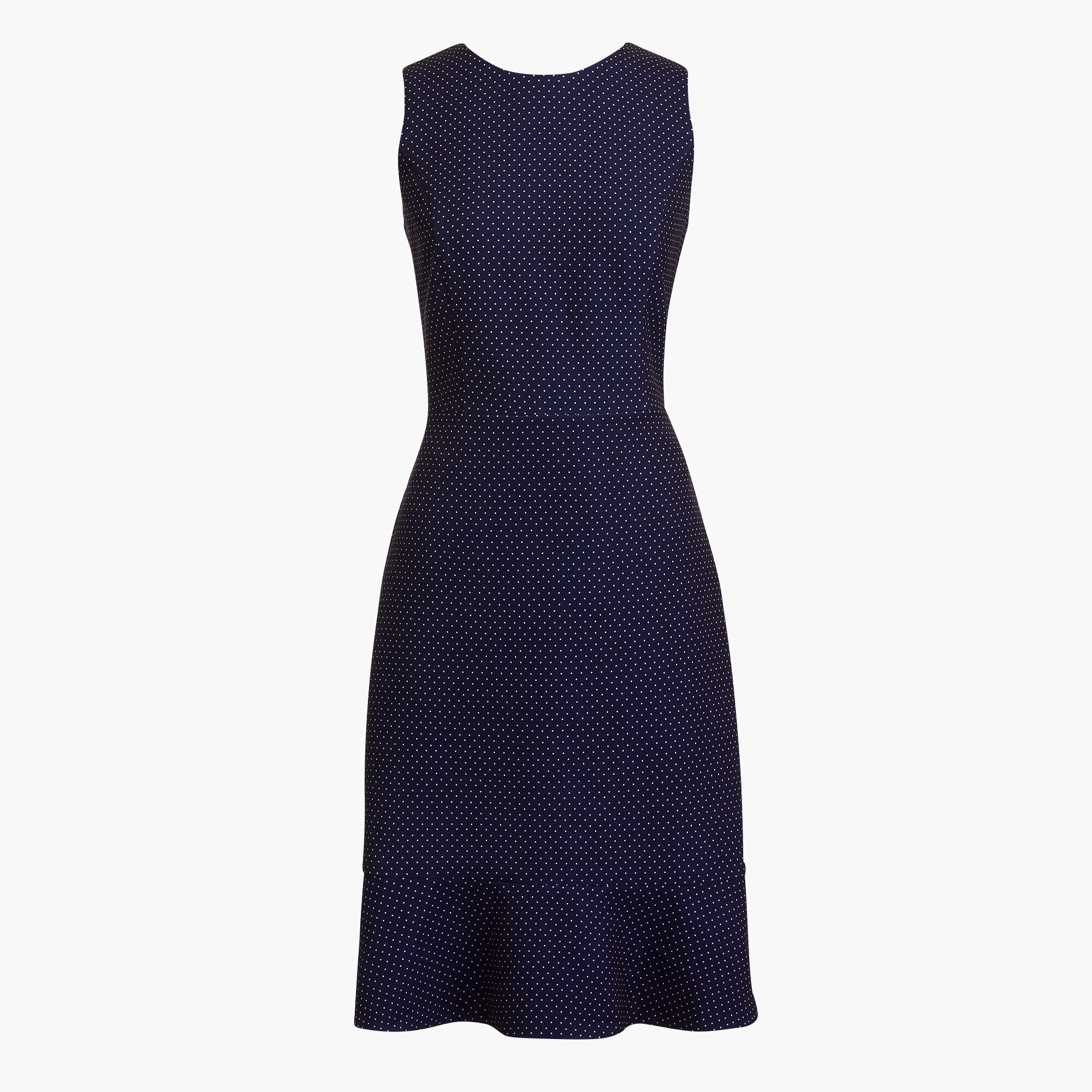 printed flounce-hem dress for women