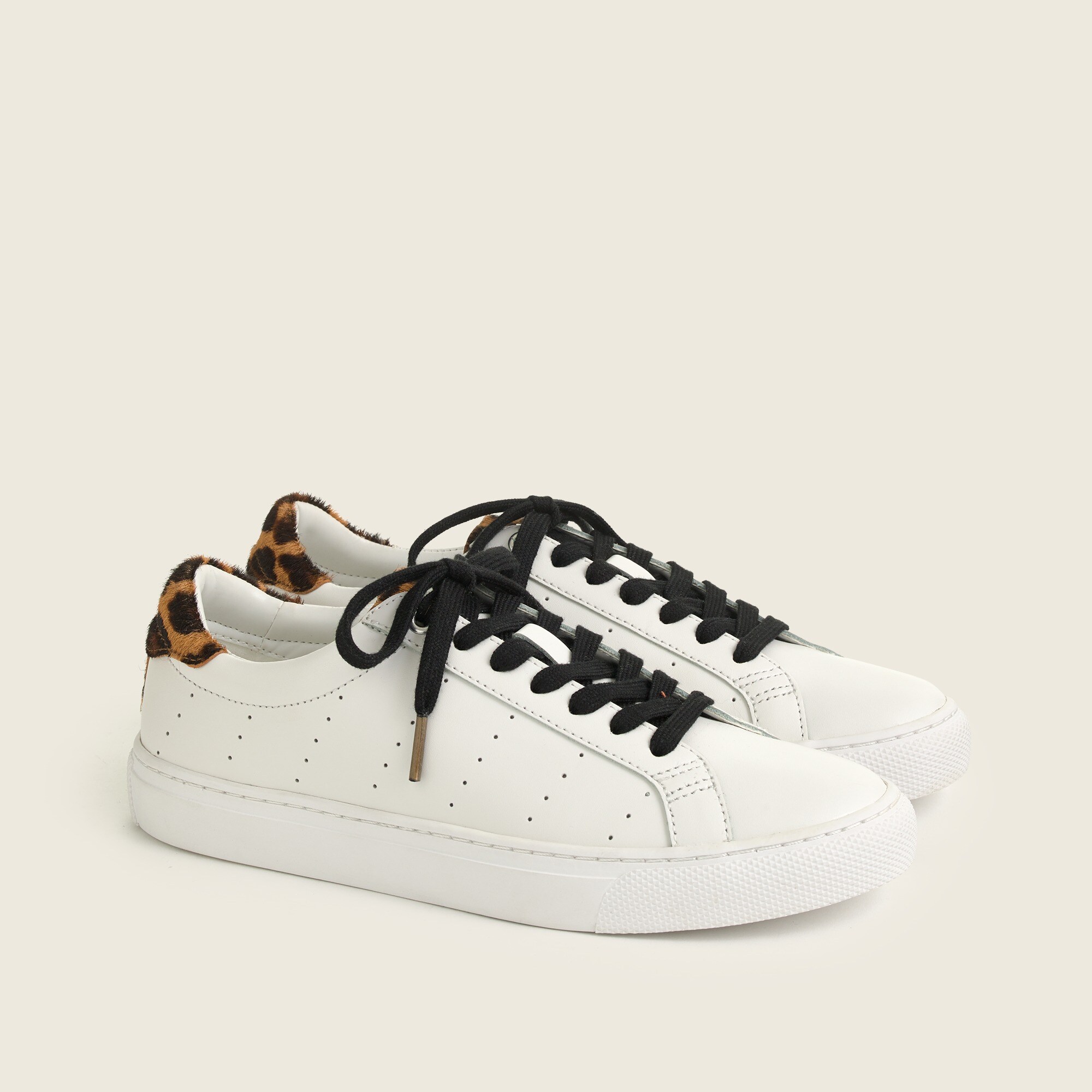 Saturday sneakers with leopard calf hair detail