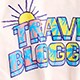 Girls' "travel blogger" tie-front T-shirt TRAVEL BLOGGER j.crew: girls' "travel blogger" tie-front t-shirt for girls